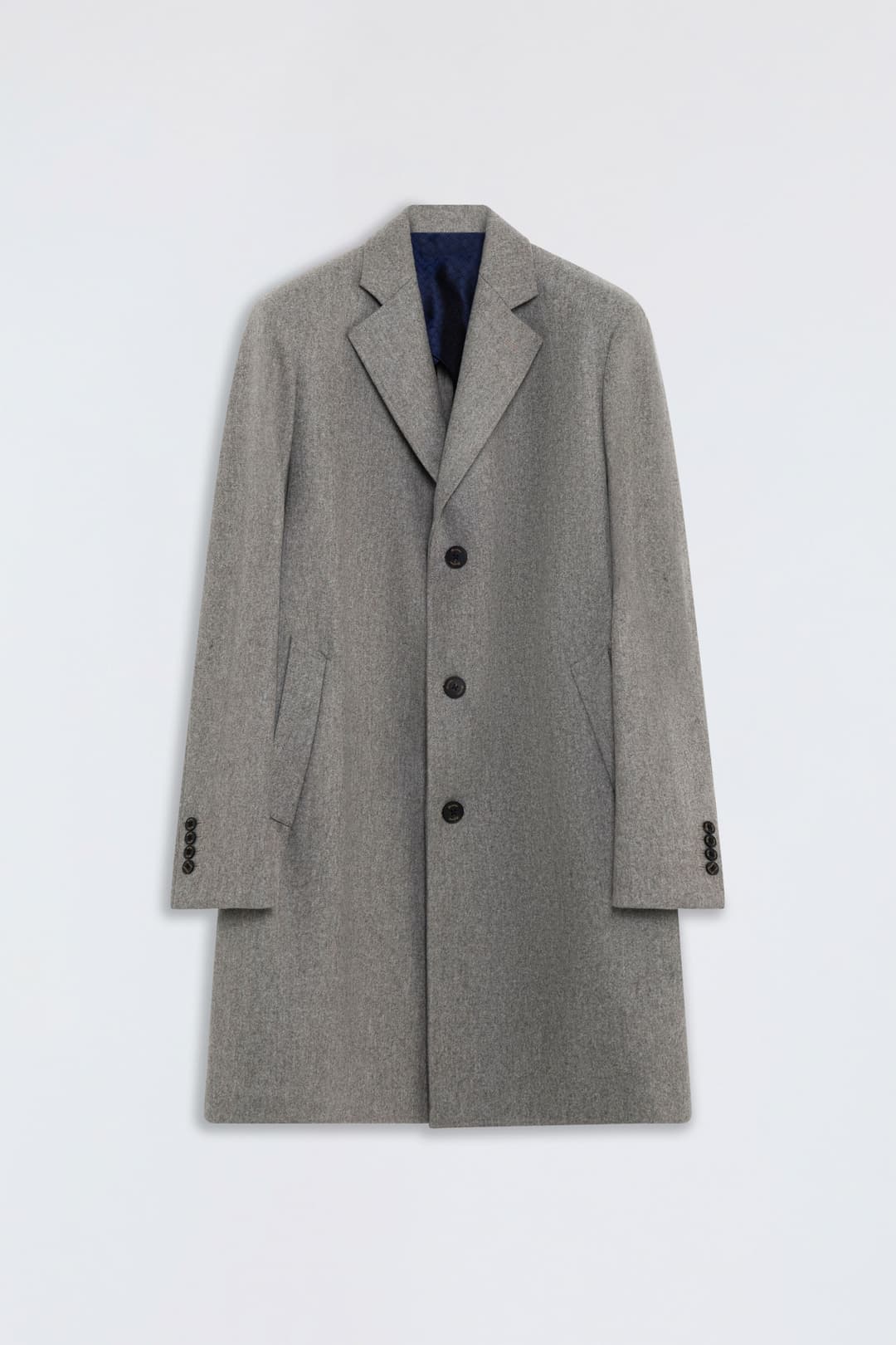 Tailored Virgin Wool Coat