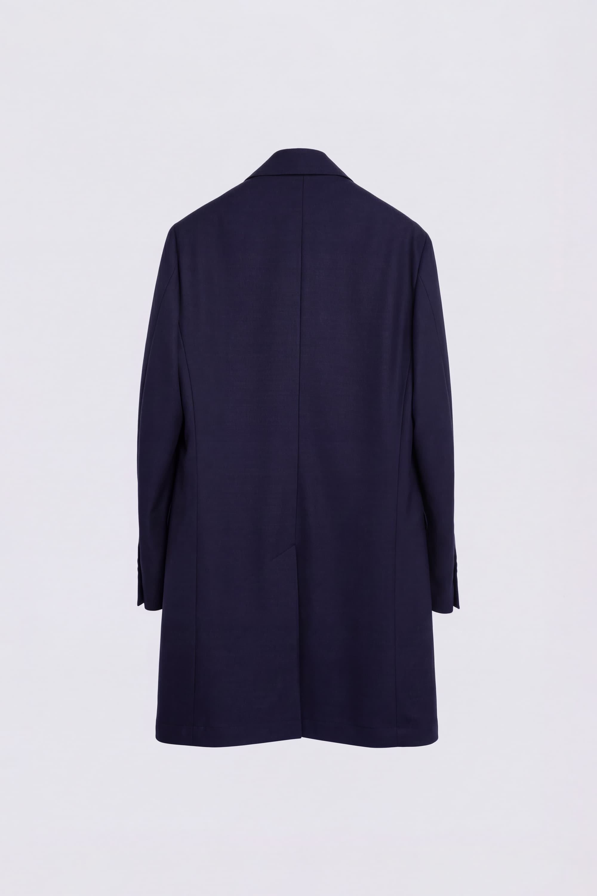 Single-Breasted Virgin Wool Coat - Image 5
