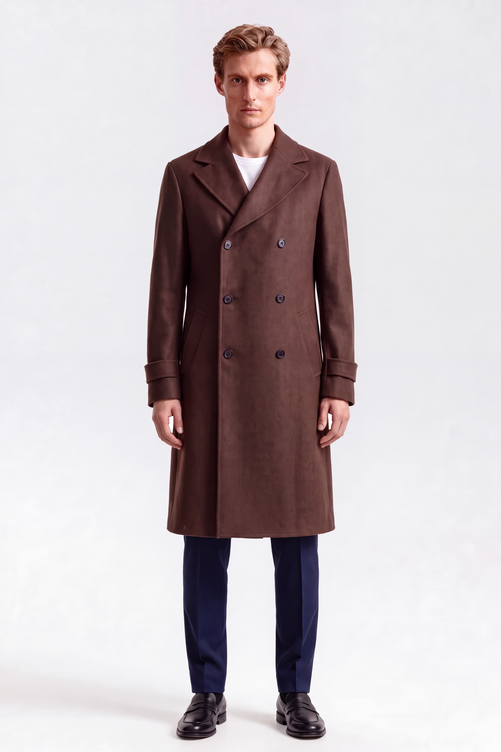 Virgin Wool Coat - Image 2