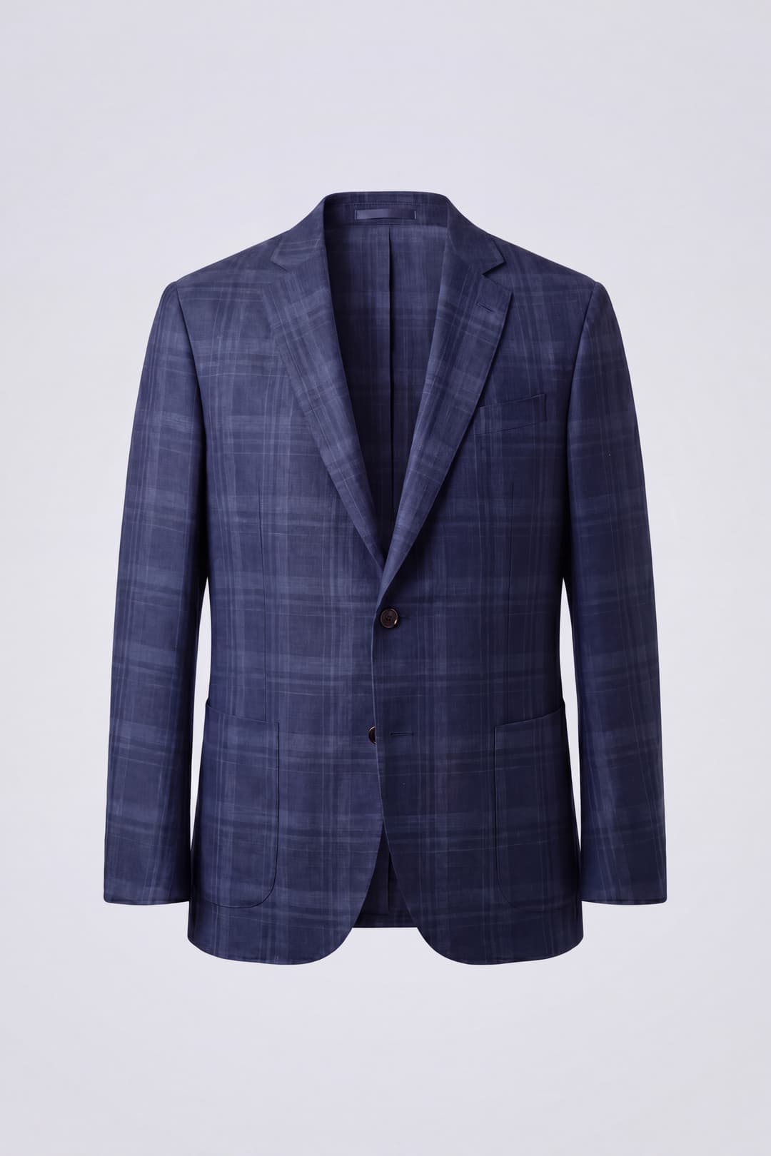 Single-Breasted Linen Blazer