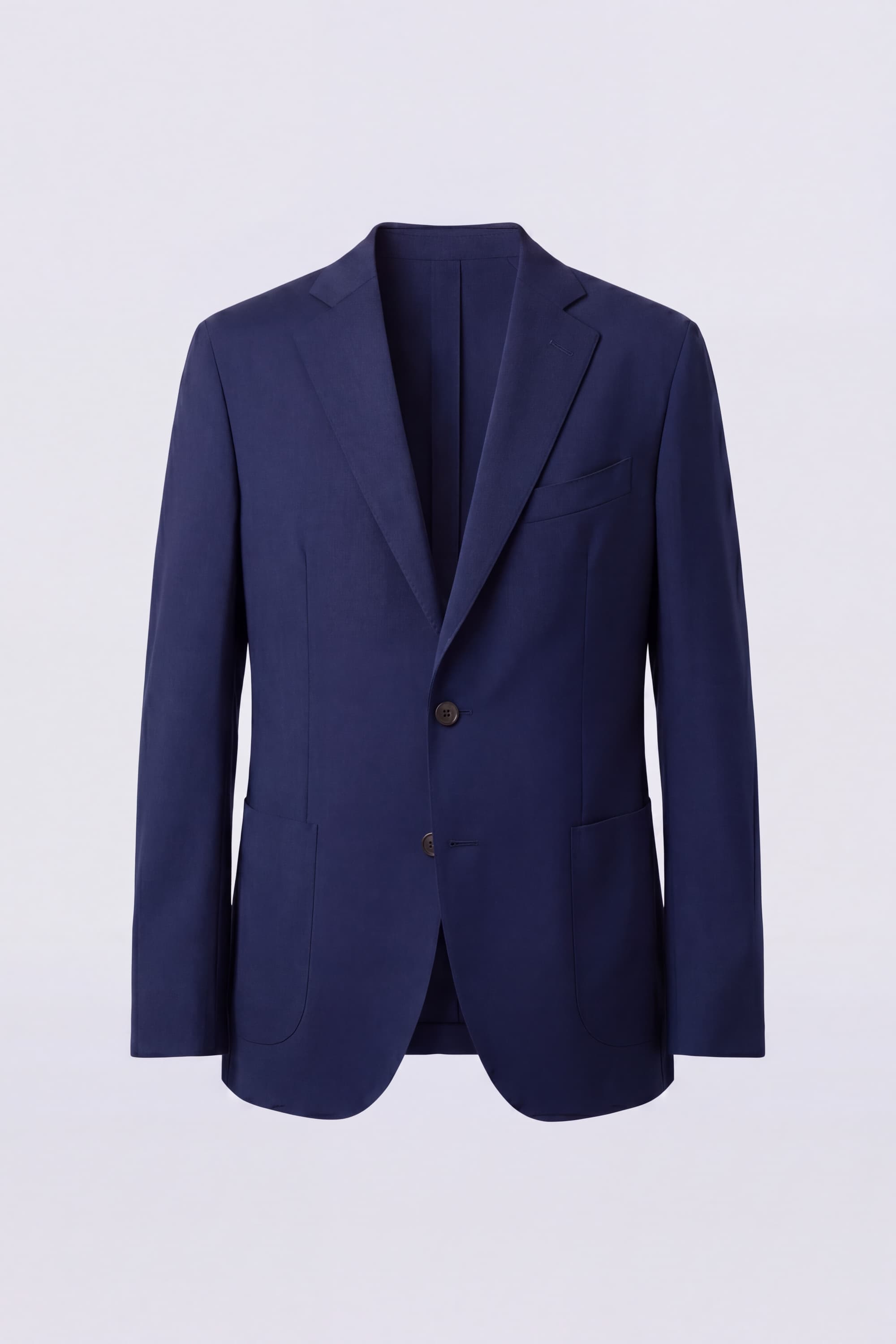 Single-Breasted Wool Jacket