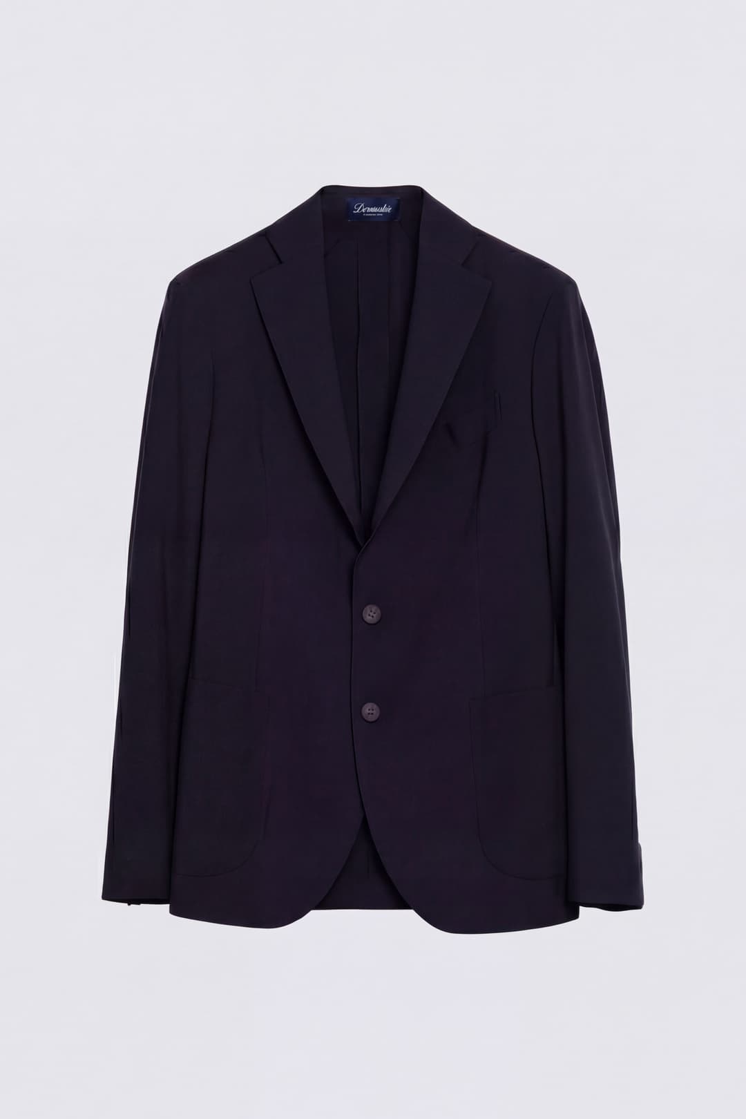 Single-Breasted Wool Jacket