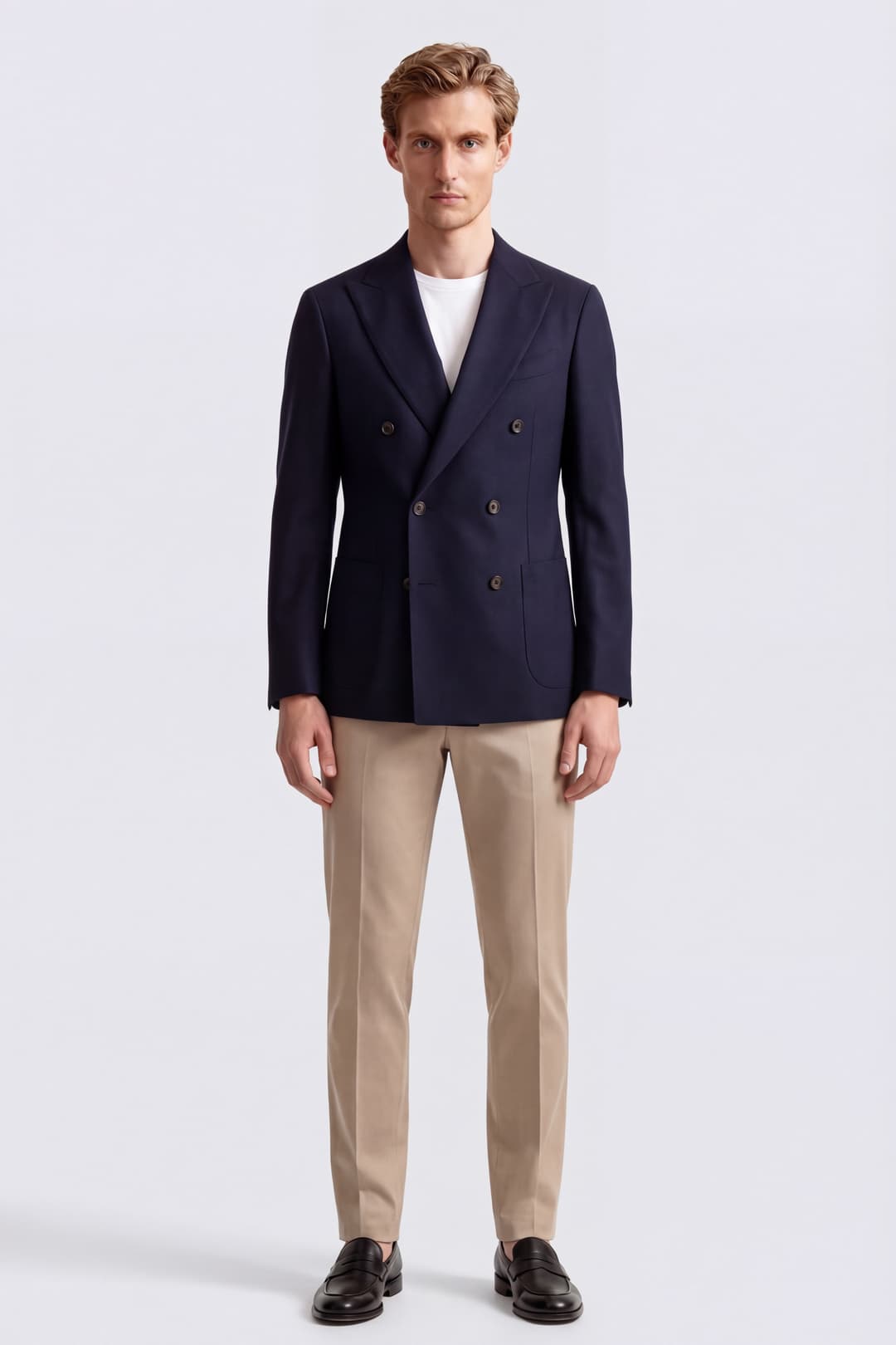 Double-Breasted Wool Jacket