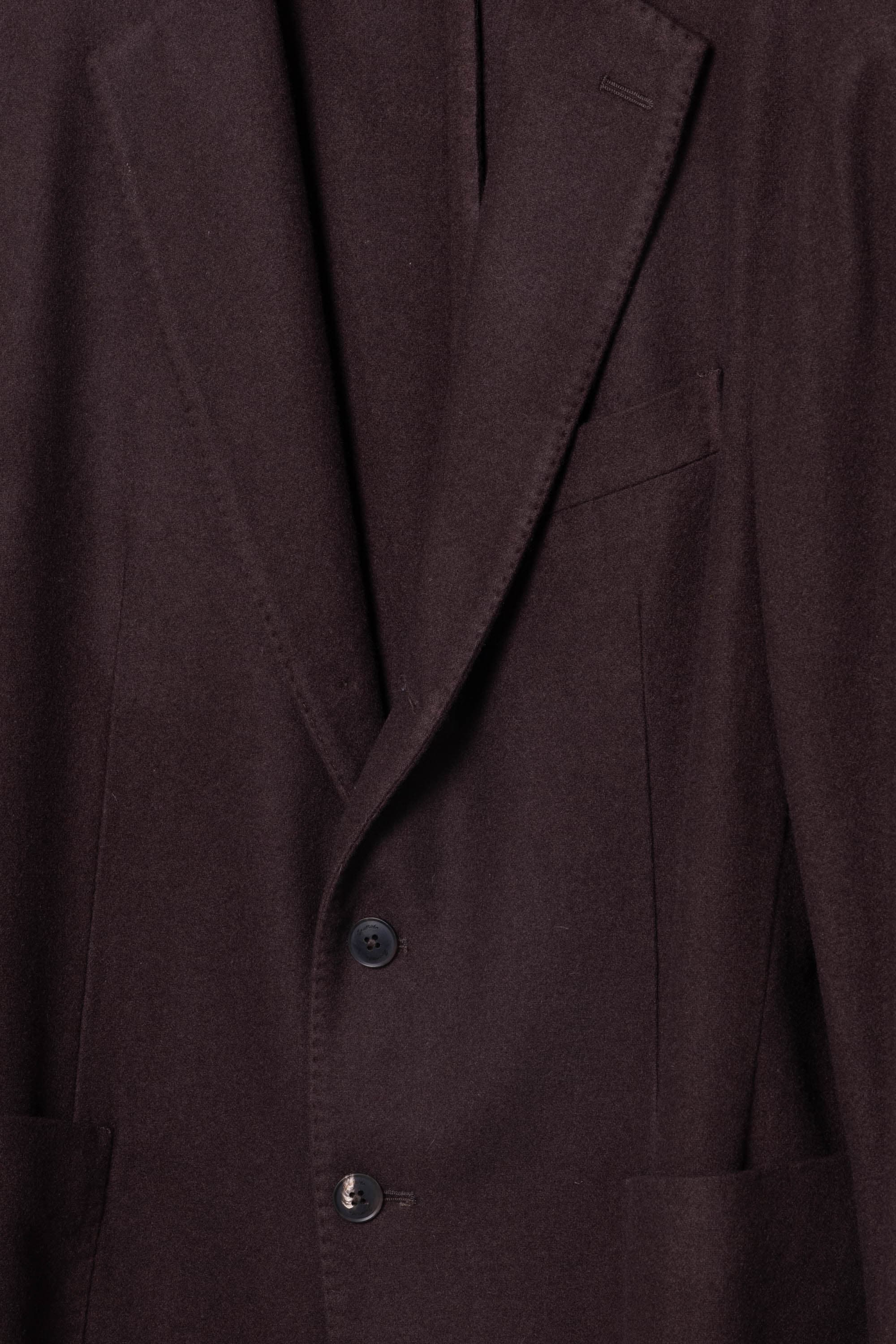 Single-Breasted Cashmere Jacket - Image 4