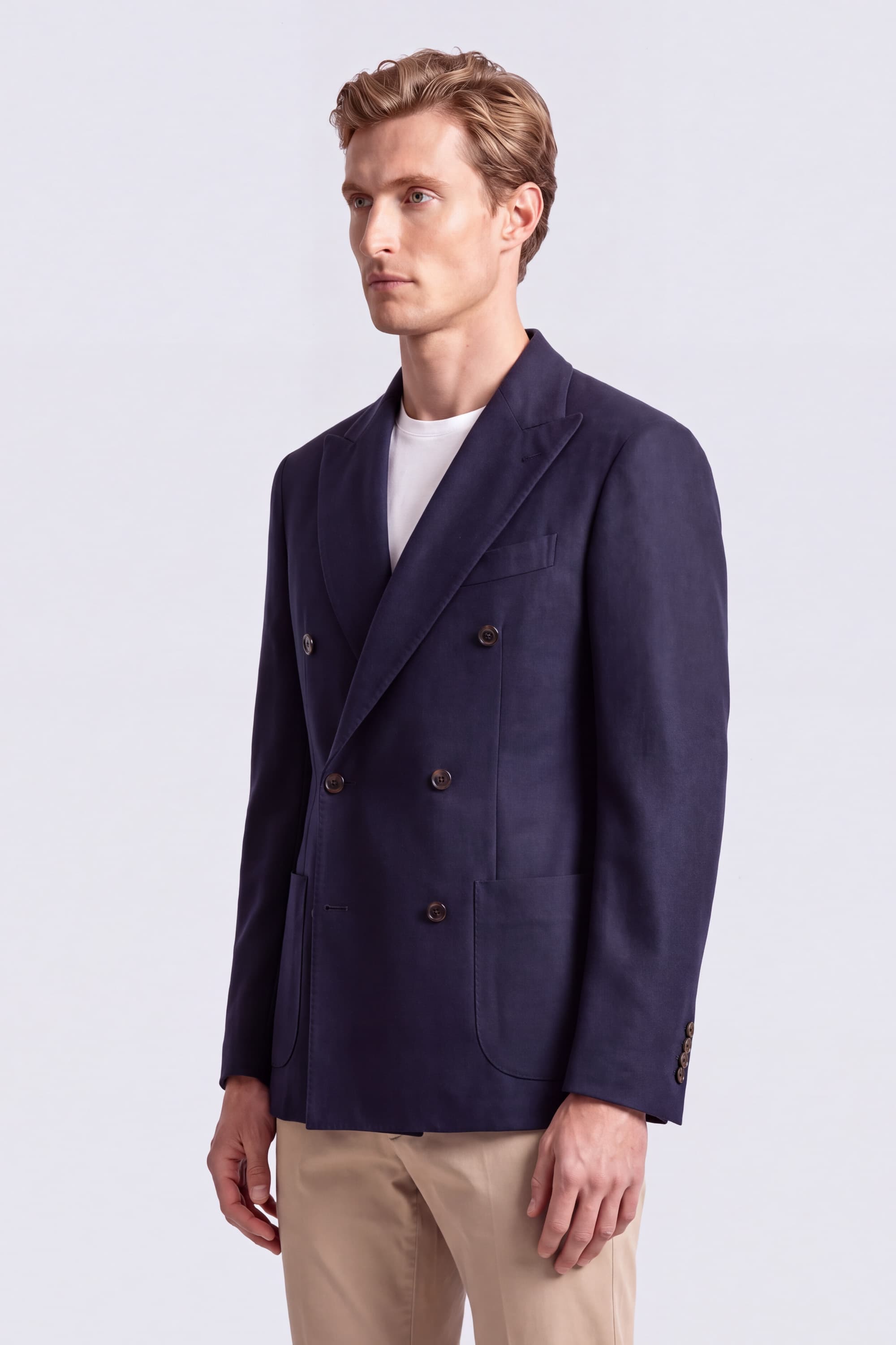 Double-Breasted Cashmere Jacket - Image 3