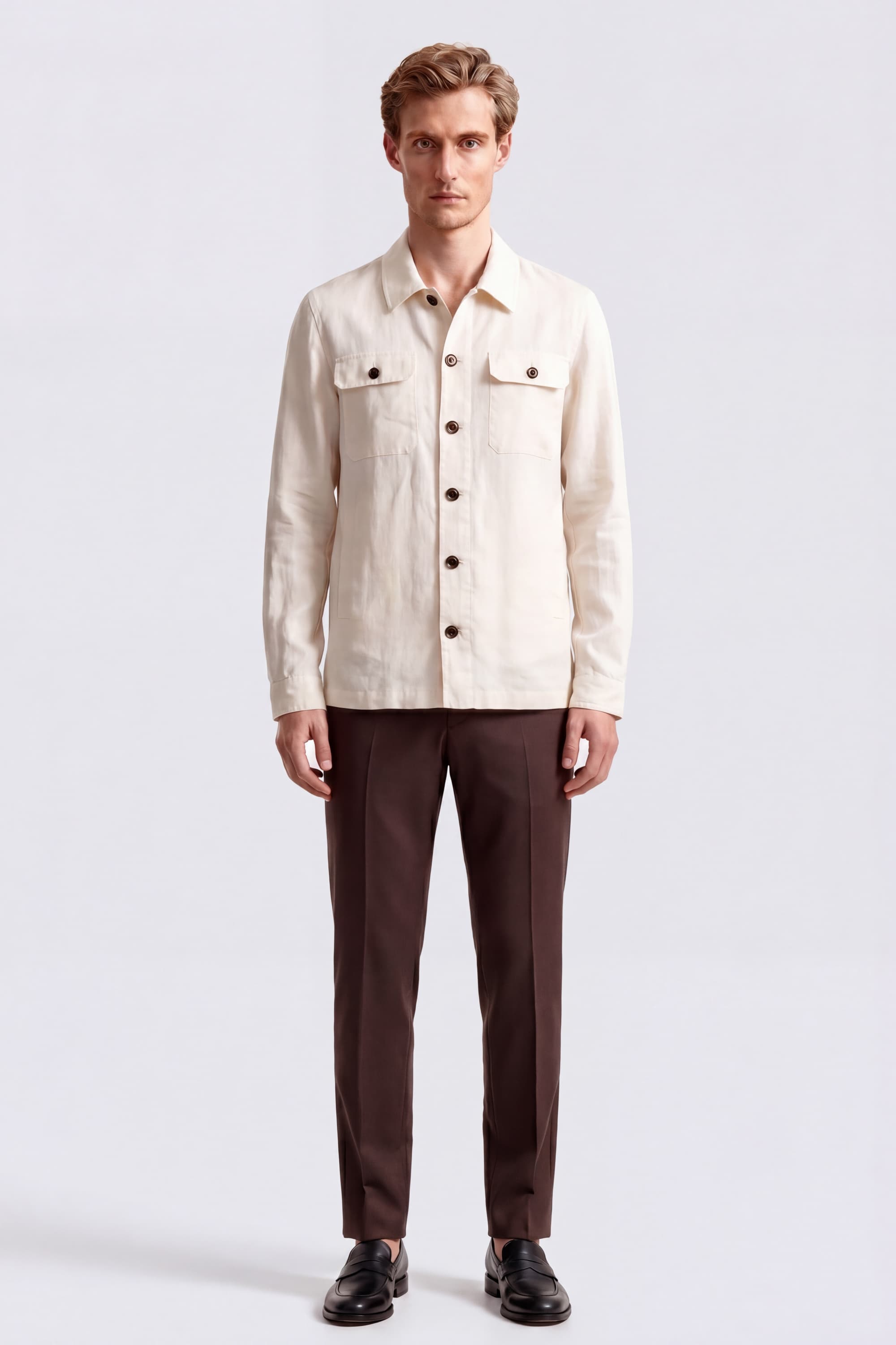 Linen Overshirt - Image 2