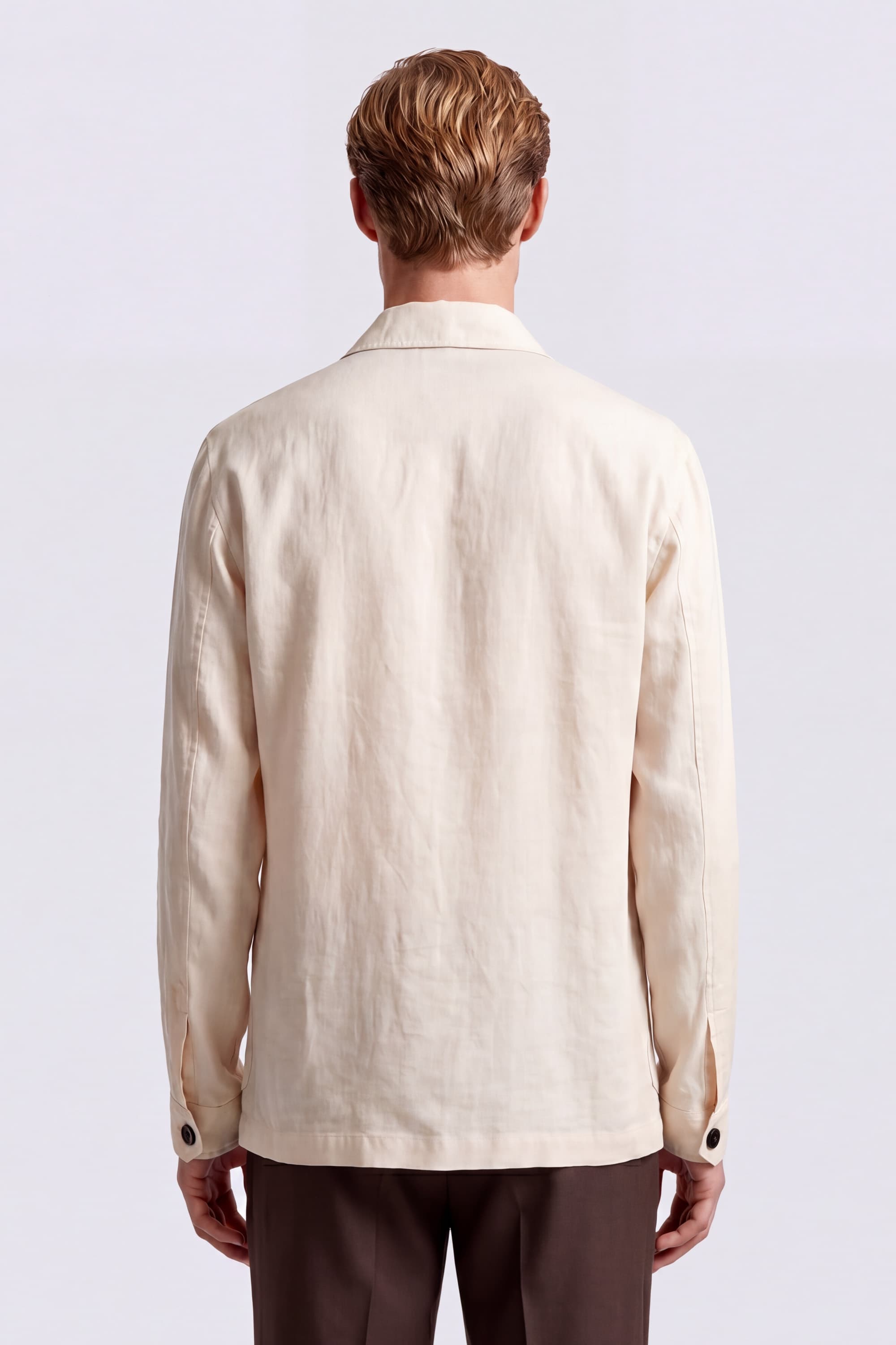 Linen Overshirt - Image 4