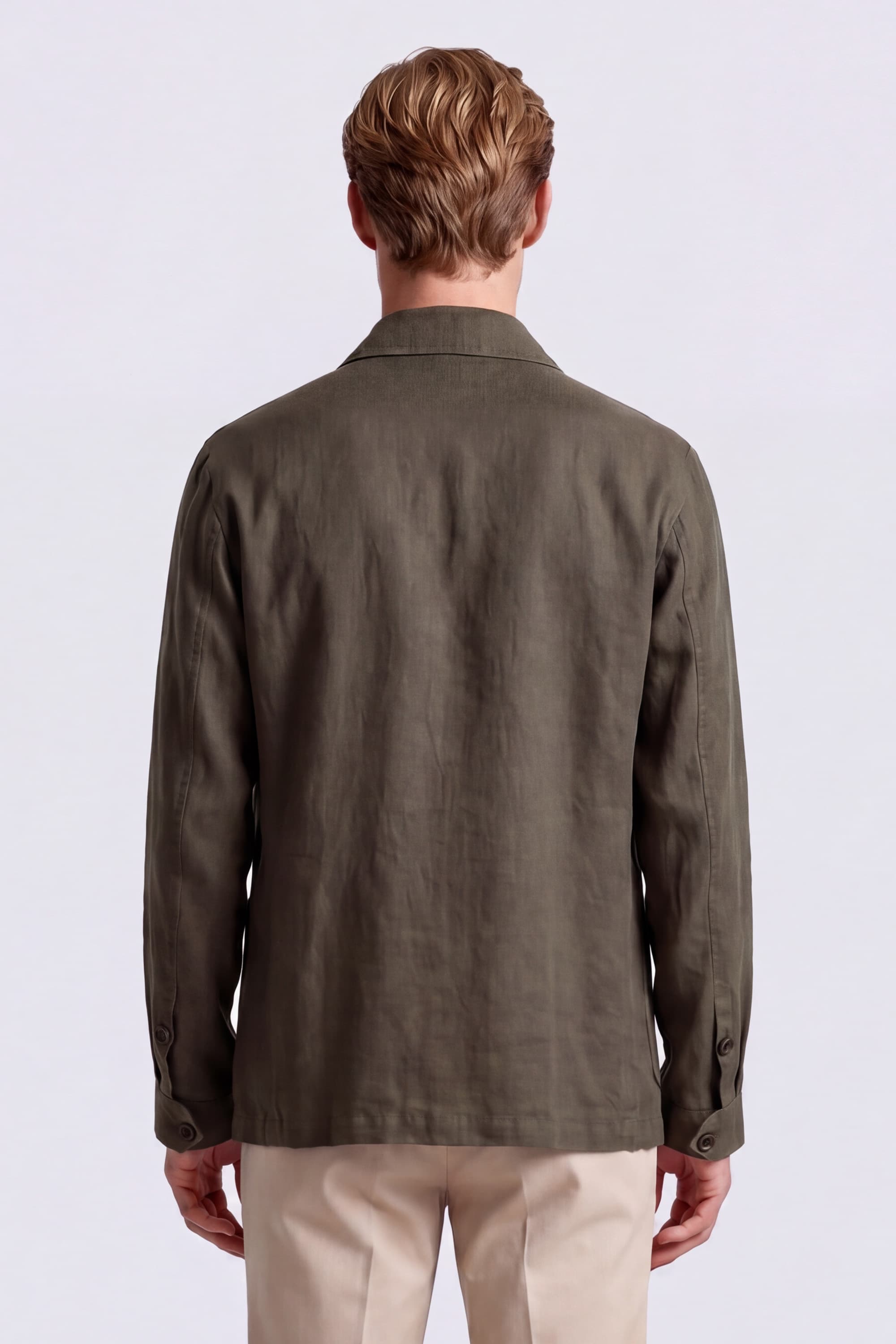 Linen Overshirt - Image 4