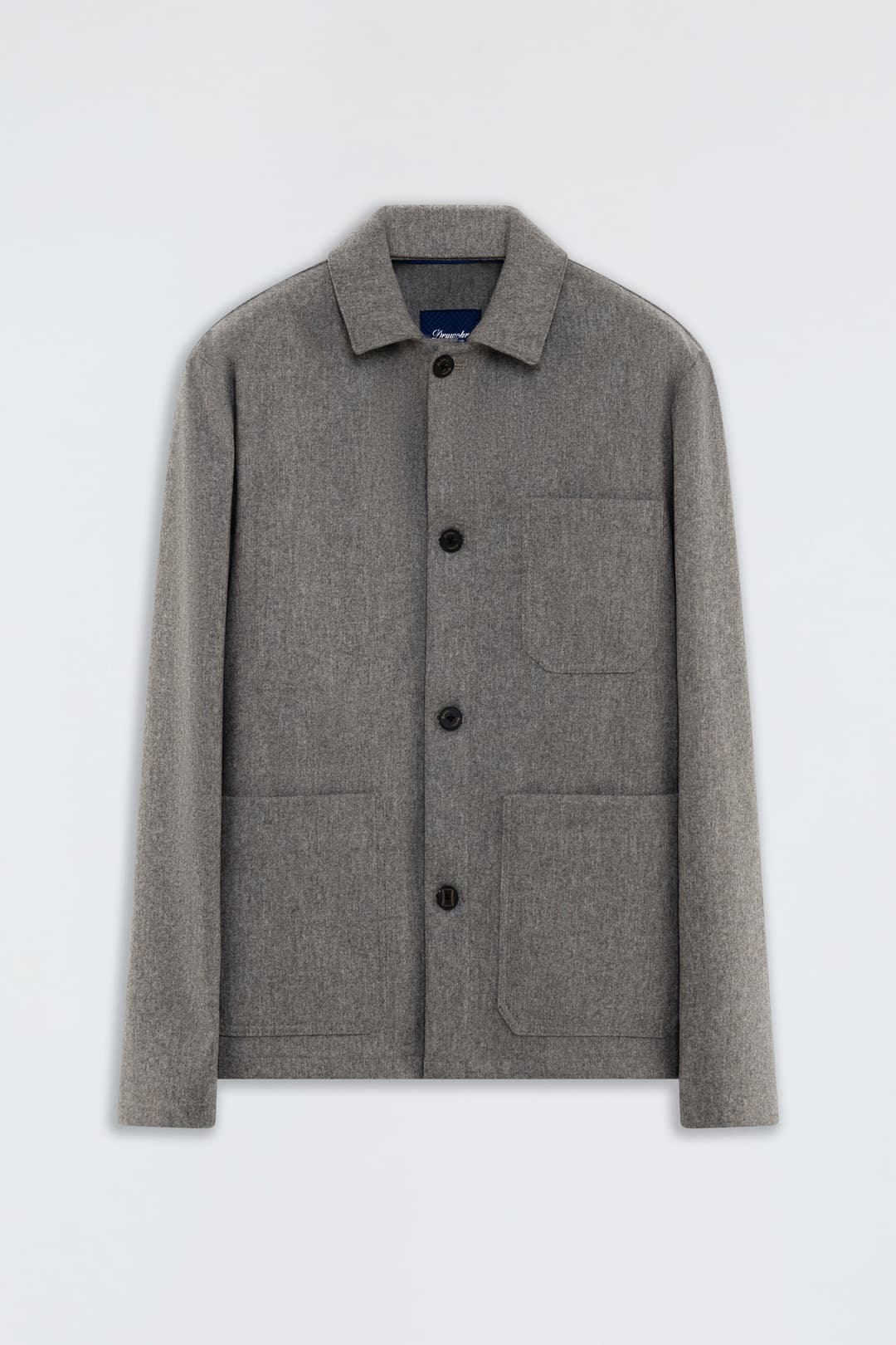 Working Jacket in Lana Vergine