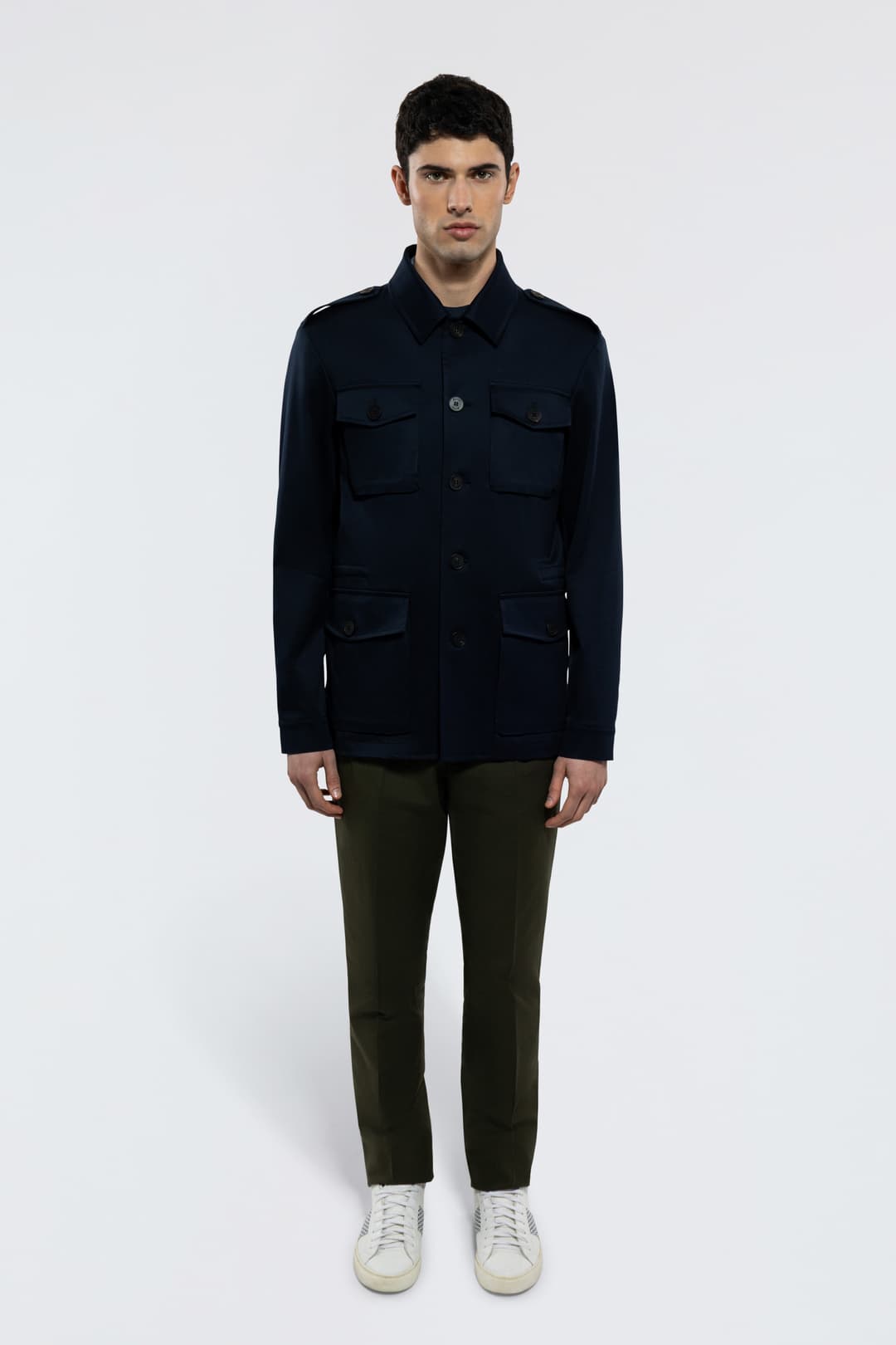 Field Jacket in Cotone