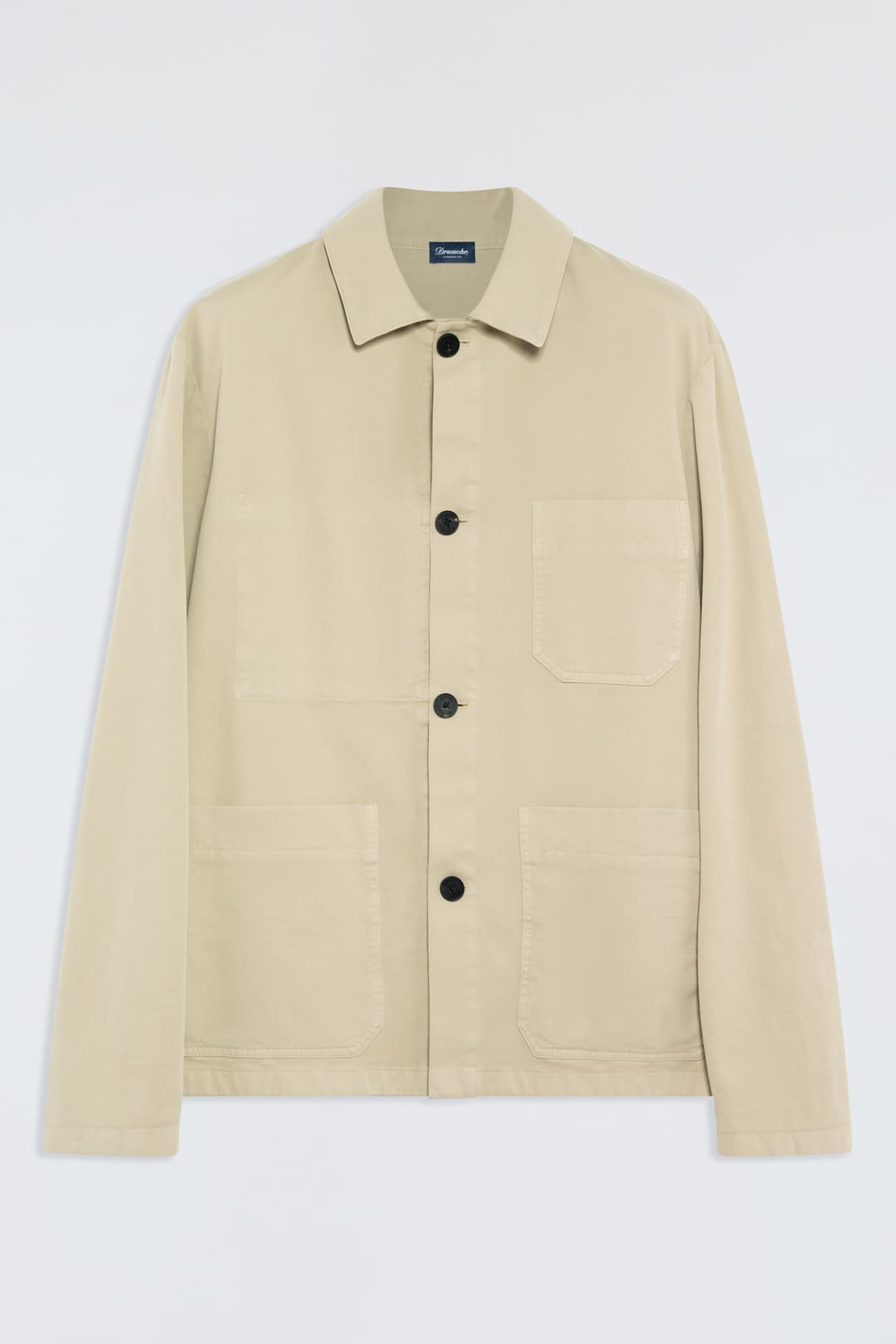Overshirt in cotone
