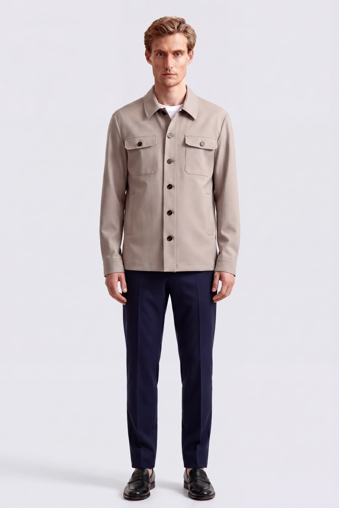 Virgin Wool Overshirt