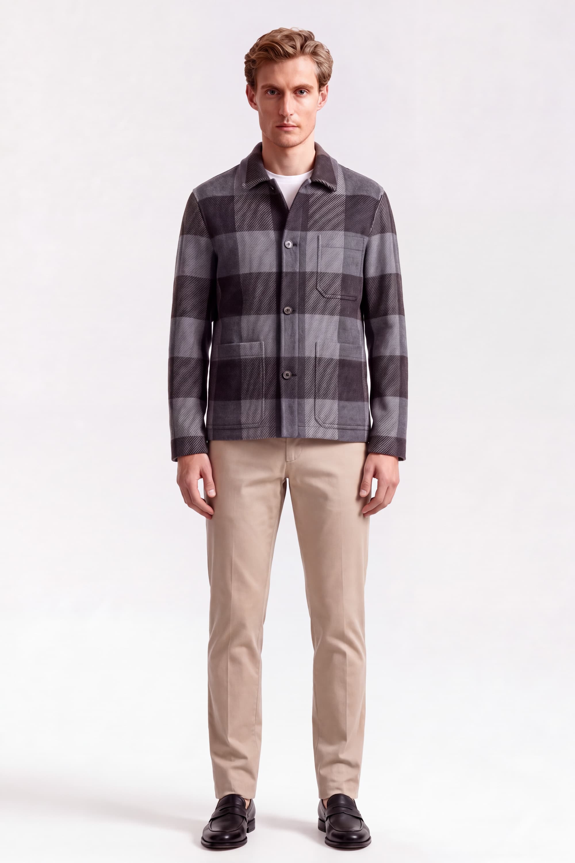 Working Jacket a Quadri - Image 2