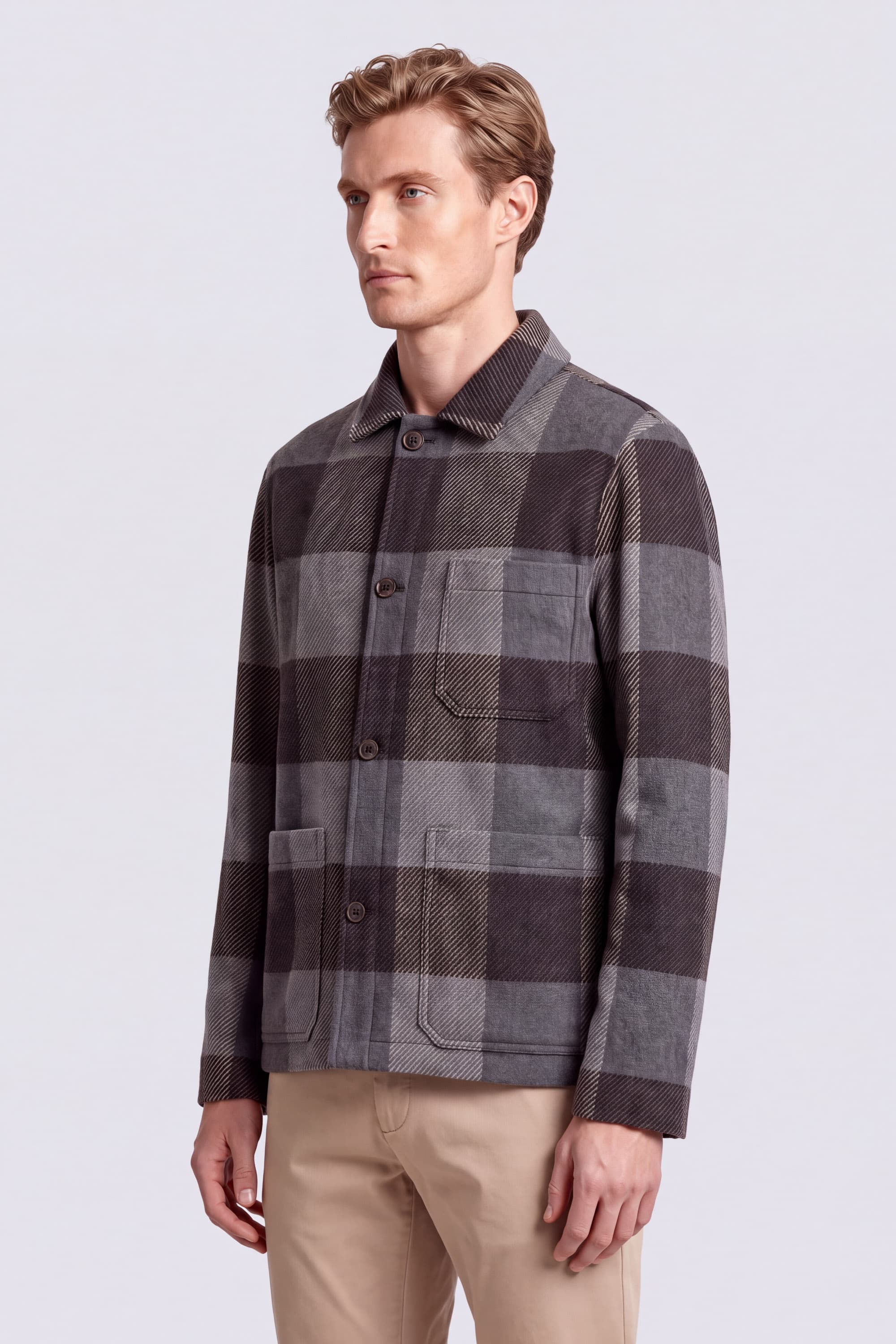 Working Jacket a Quadri - Image 3