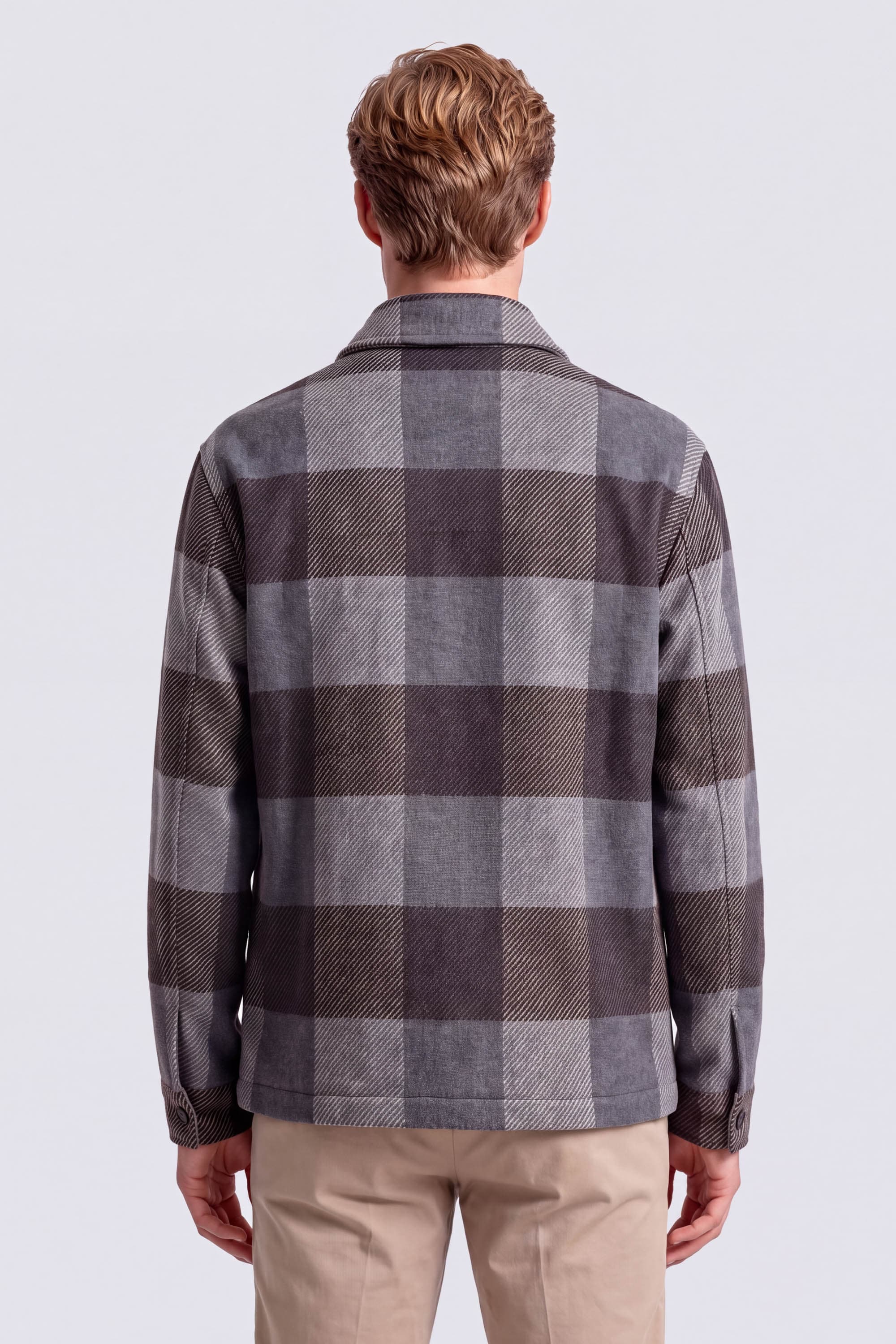Working Jacket a Quadri - Image 5