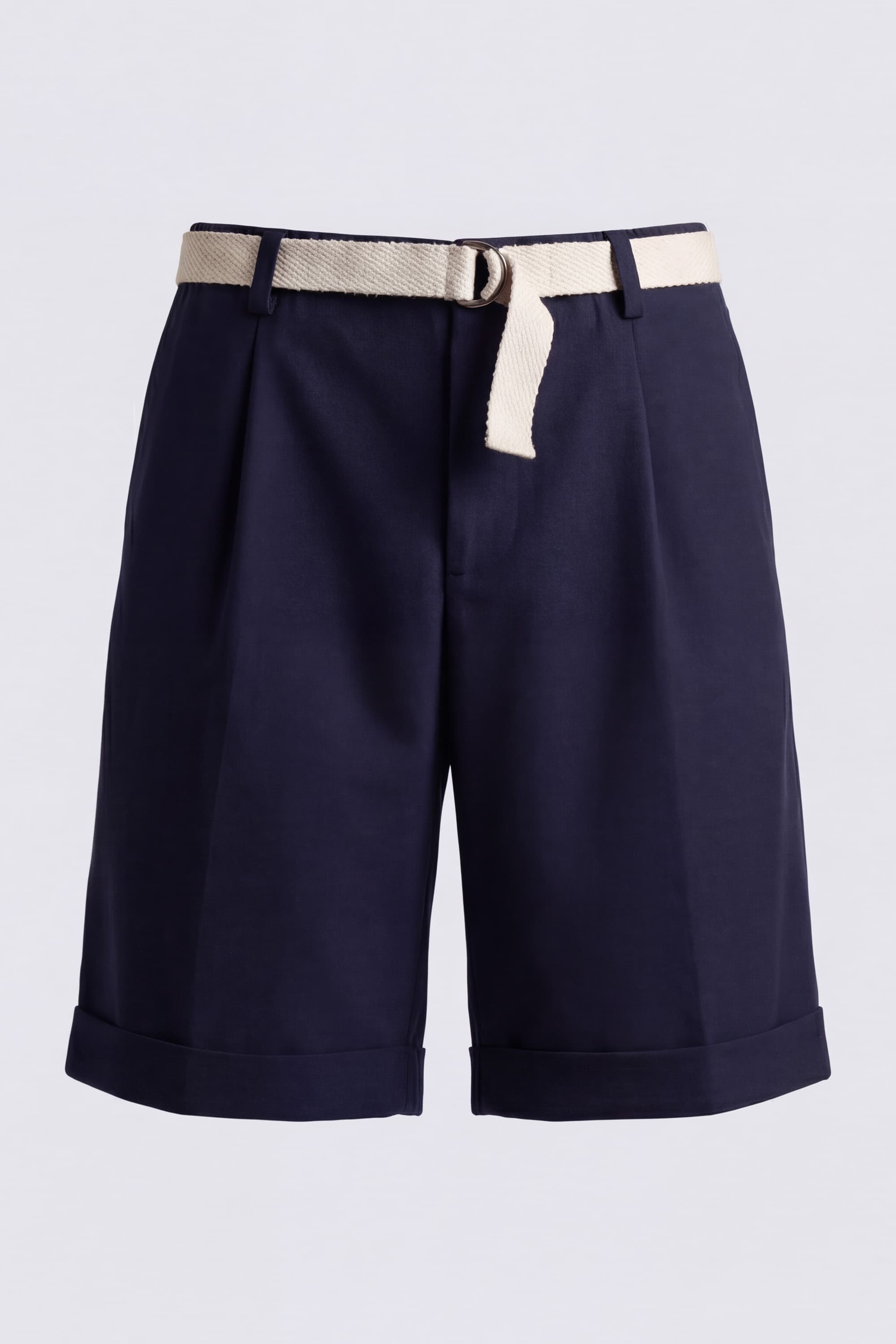 Bermuda Shorts with Belt