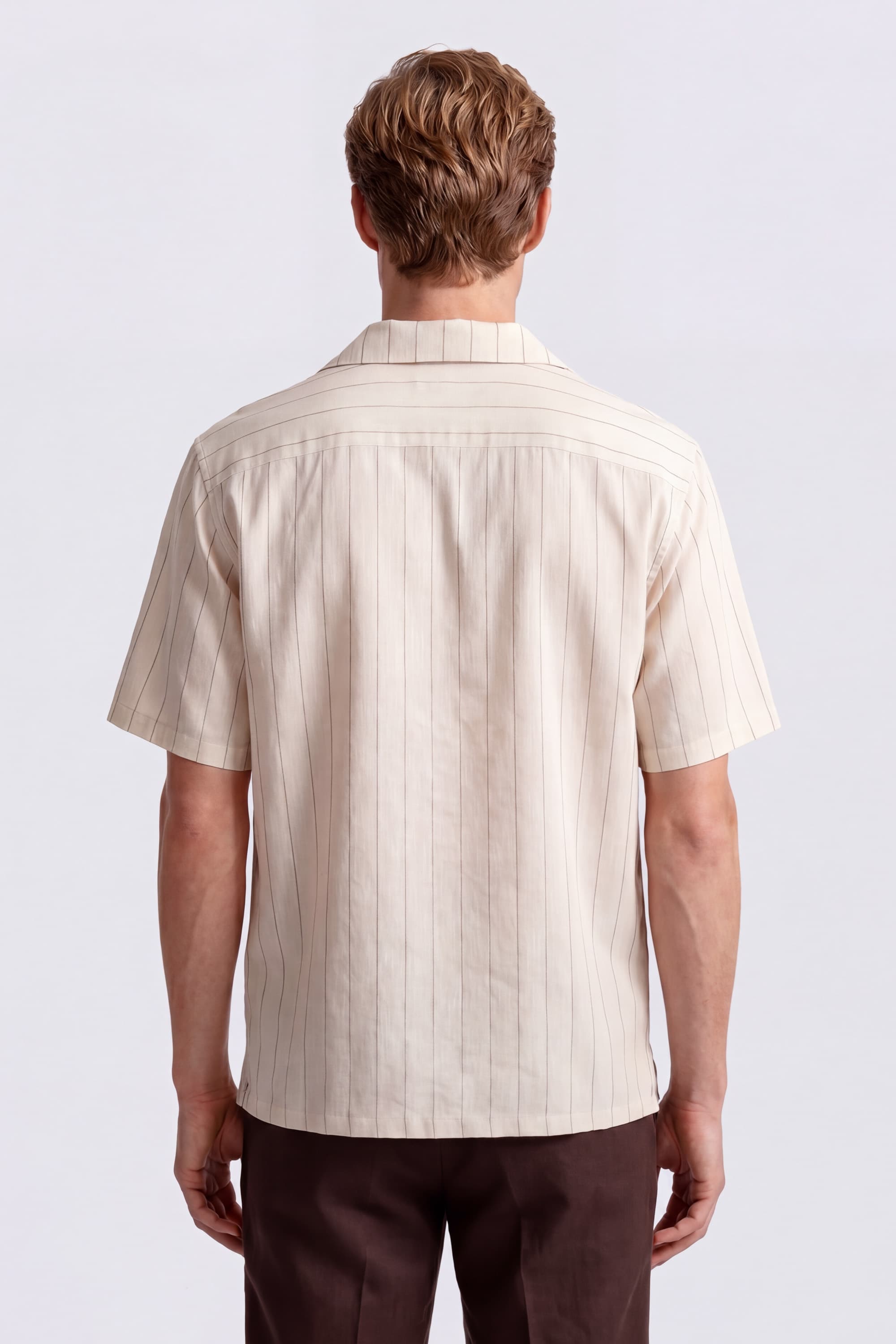 Striped Linen Shirt - Image 4