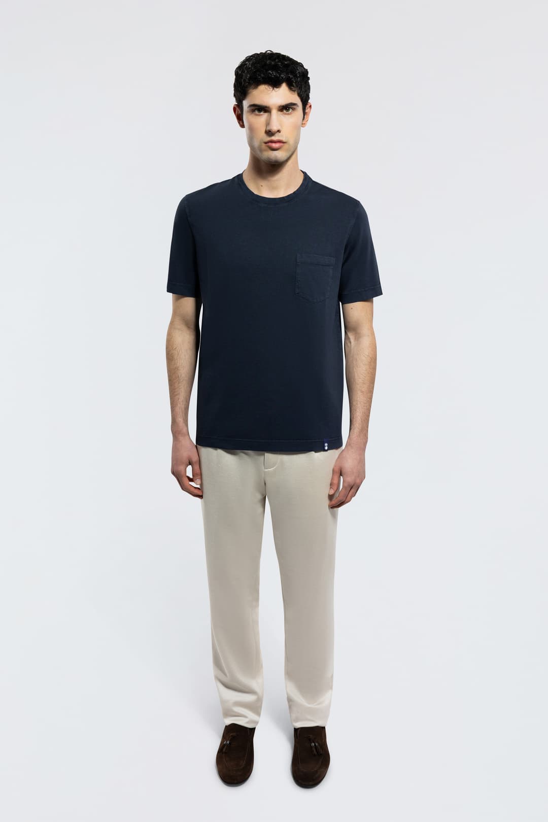 Cotton T-shirt with Pocket