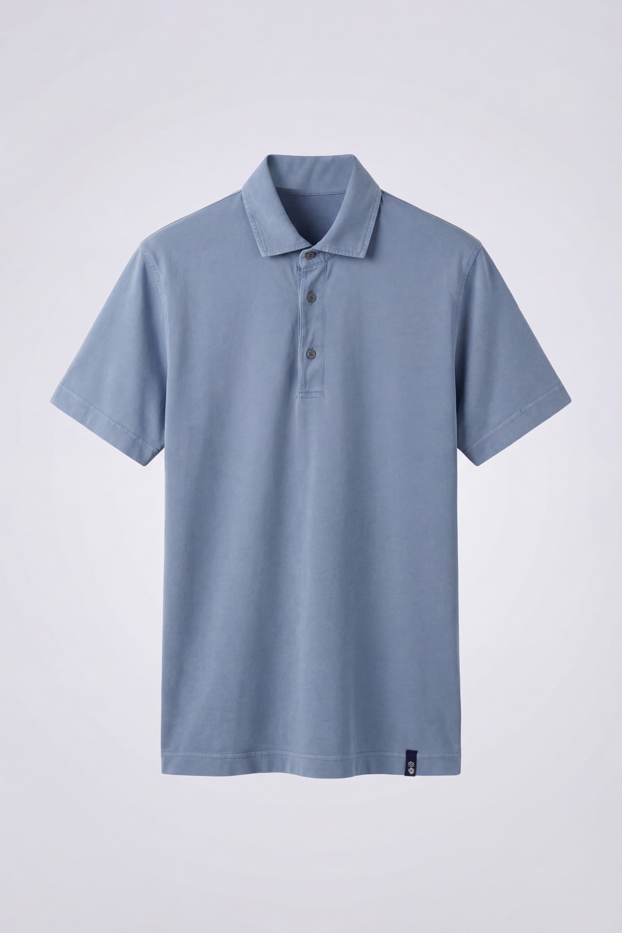 Pure Cotton Jersey Short-Sleeve Polo