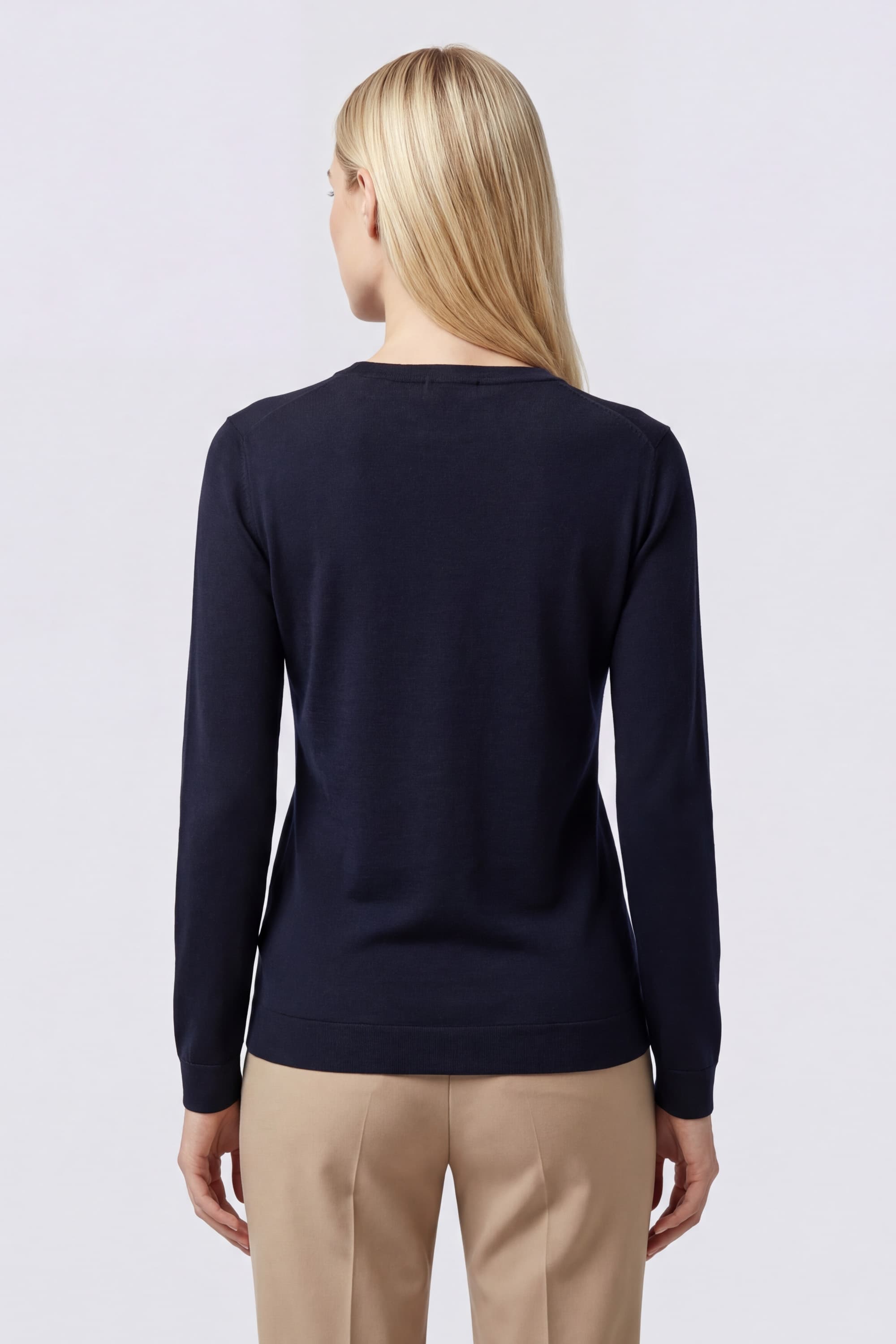 Crew Neck Cotton T-Shirt - Image 4