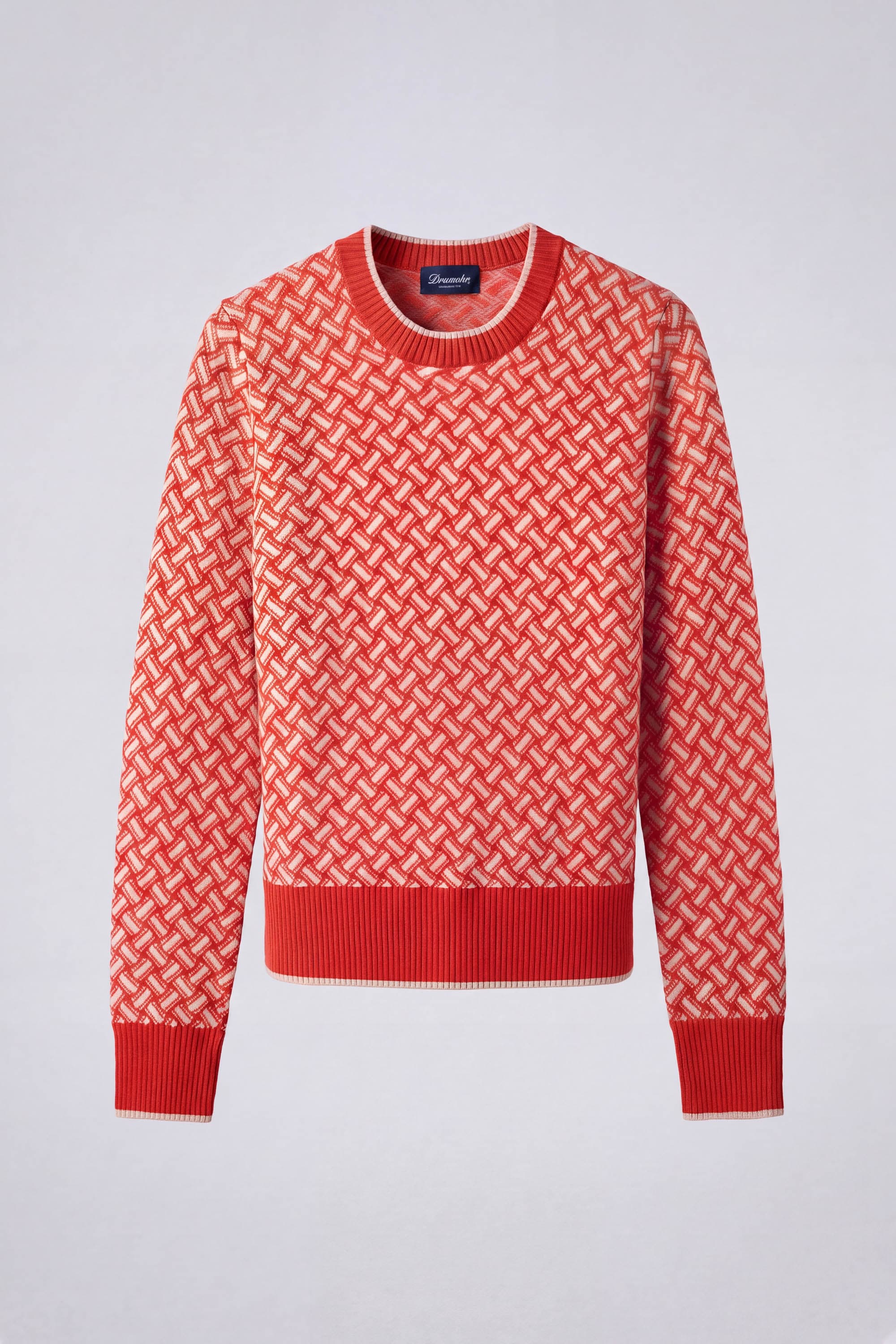 Razor Blade Crew Neck Sweater in Cashmere