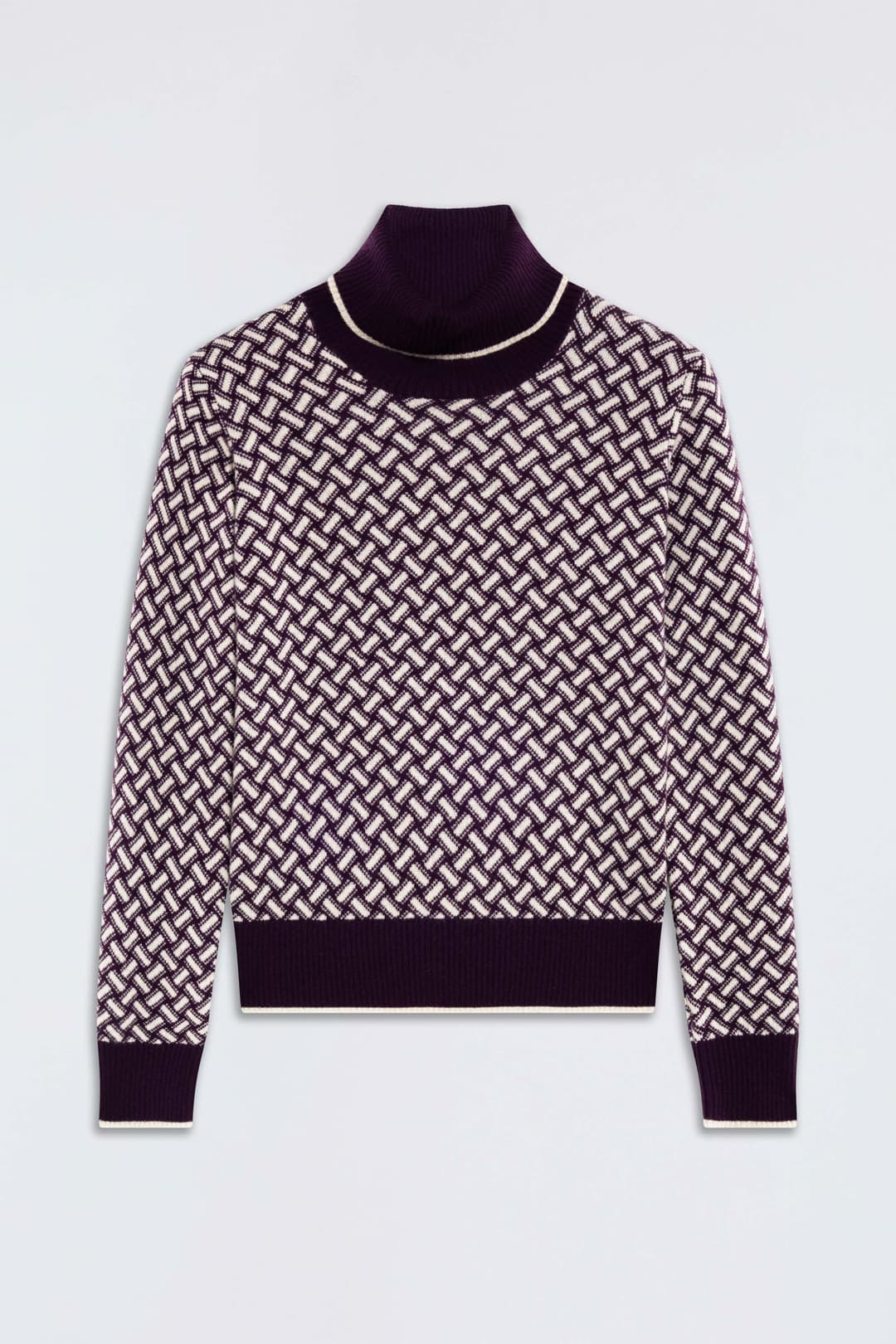 Razor Blade Turtleneck Sweater