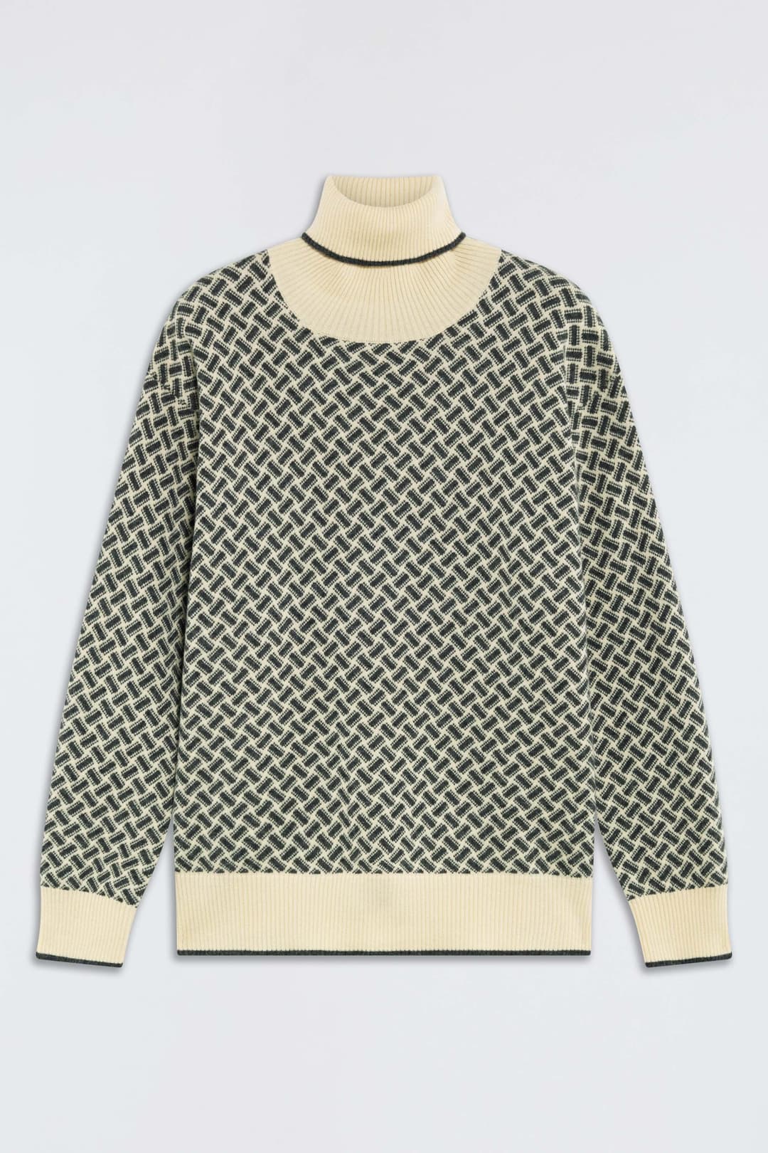 Razor Blade Cashmere Turtleneck