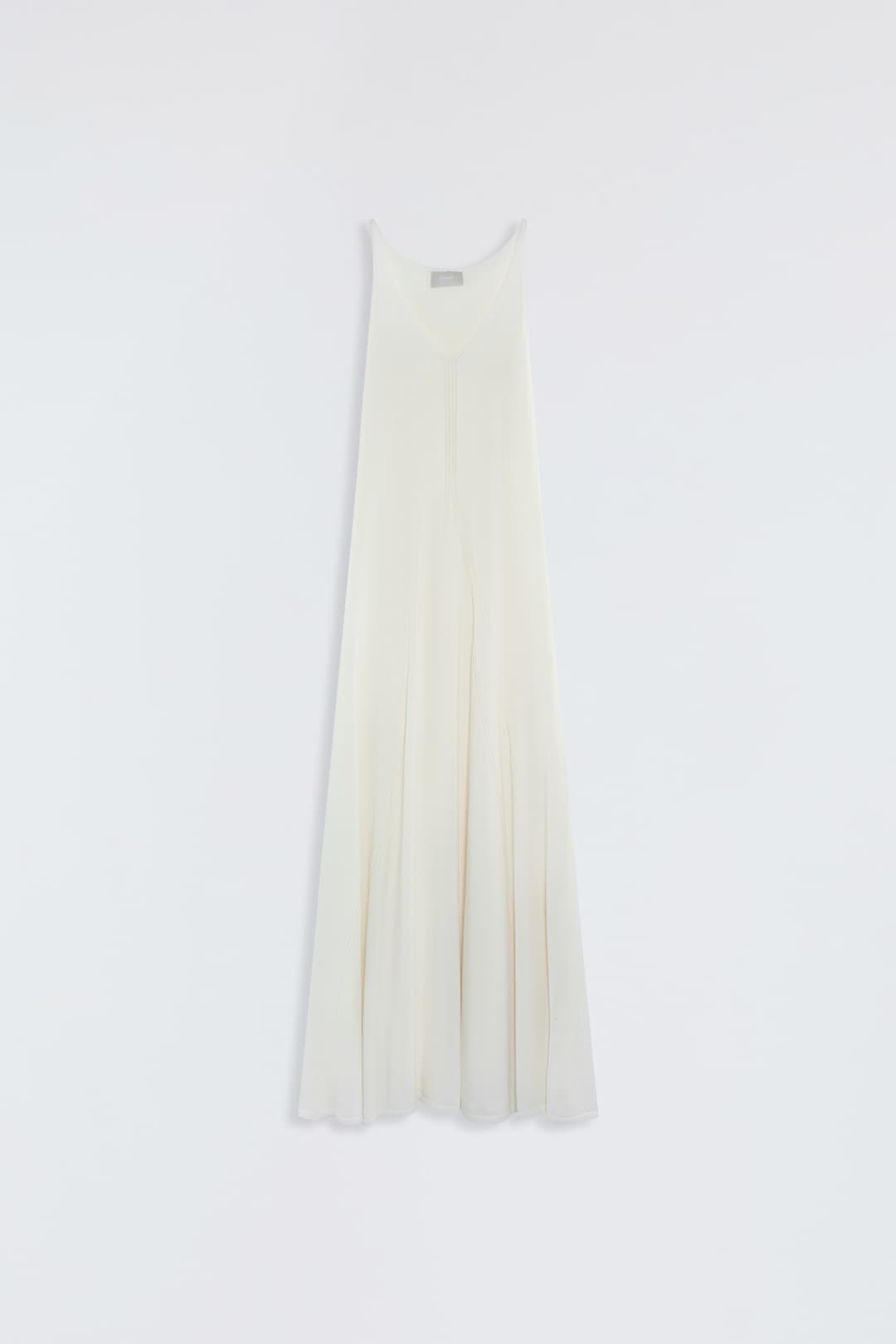 Long Dress in Cotton Blend