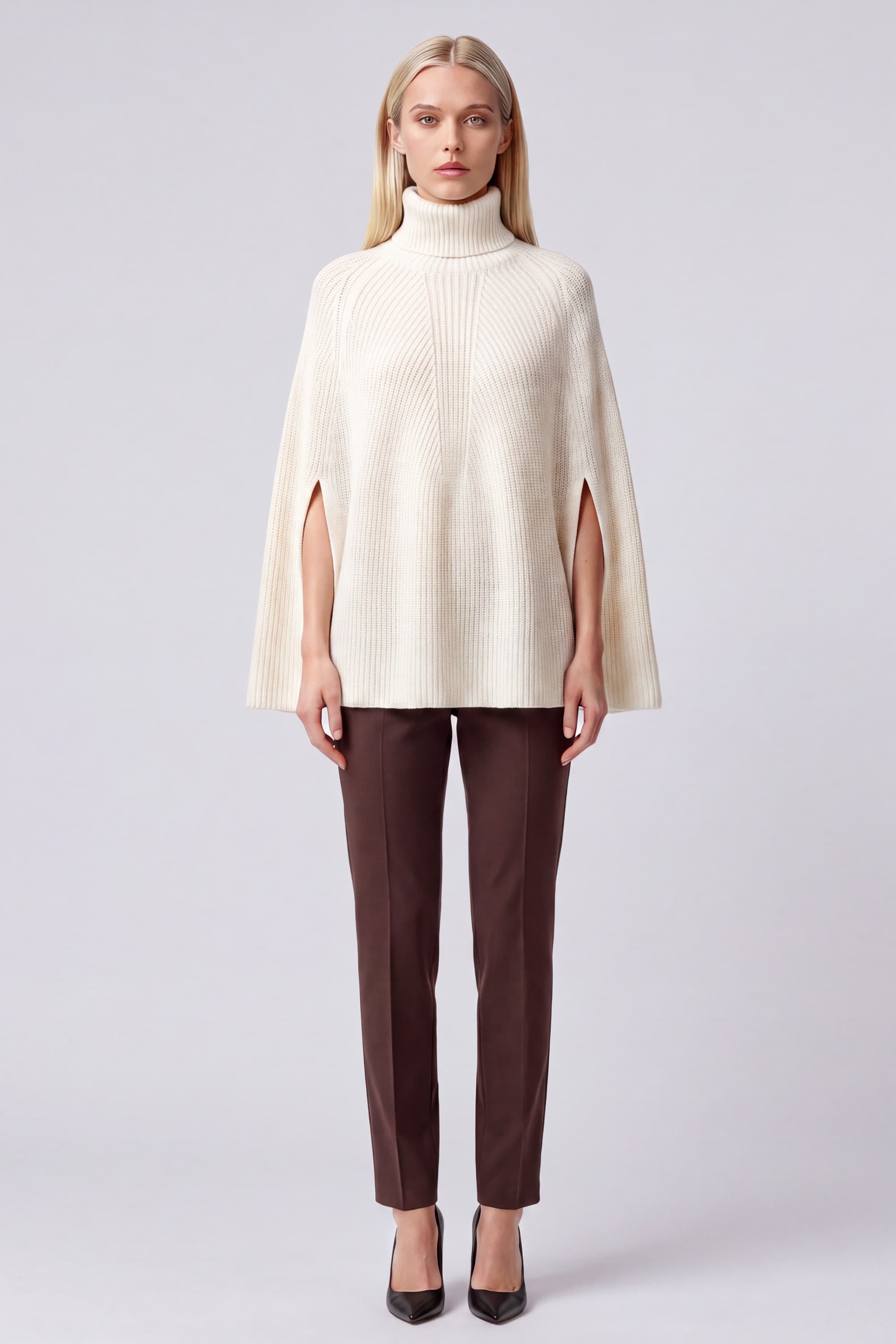 Maglia Dolcevita in Lana Merino - Image 2