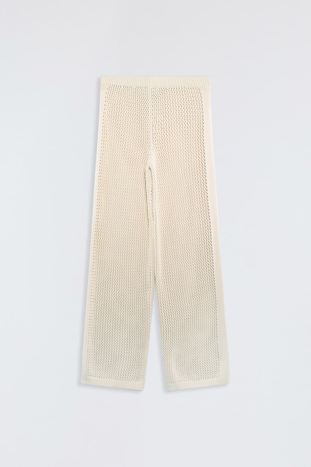 Cotton Mesh Trousers