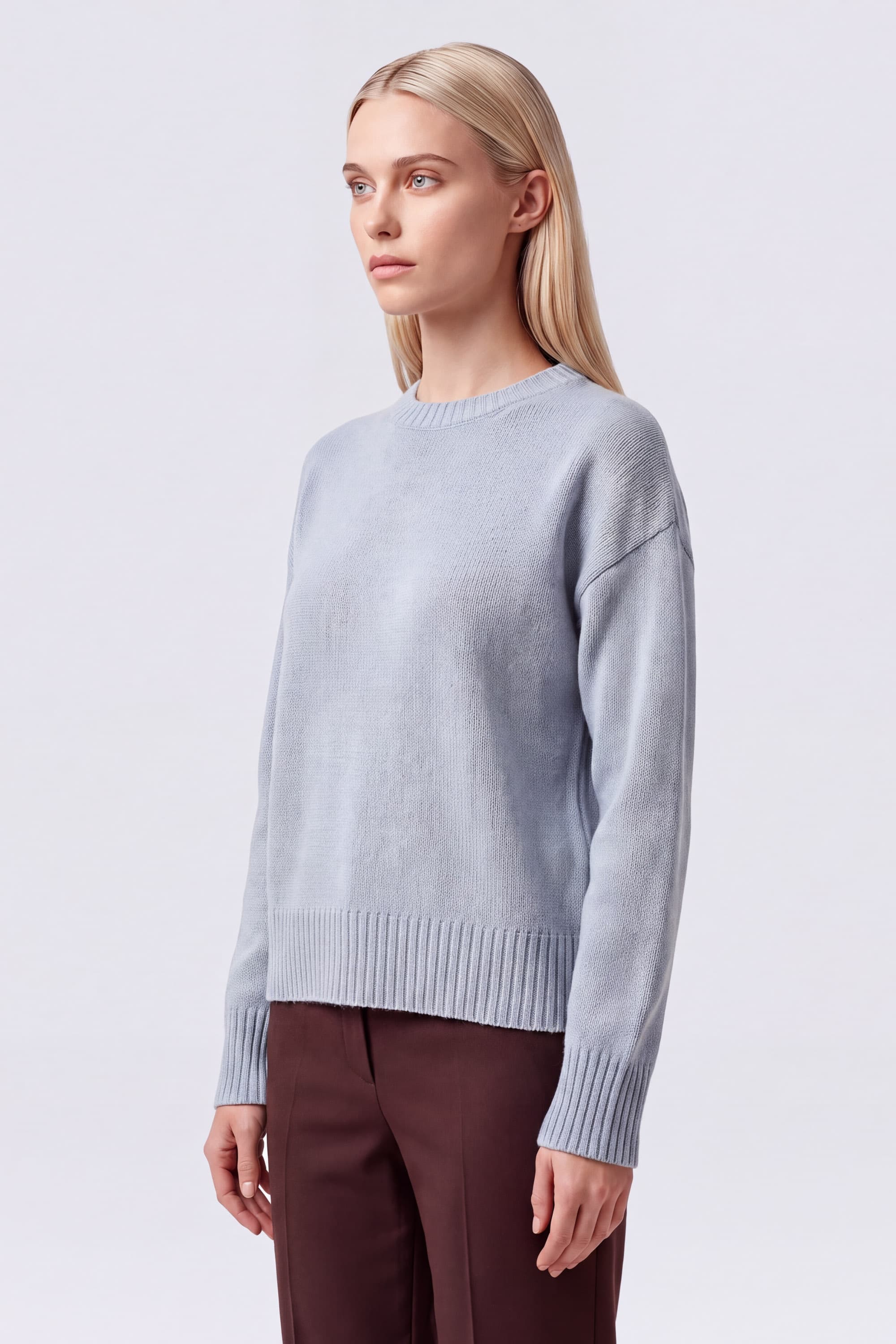 Cashmere Crew Neck Sweater - Image 3