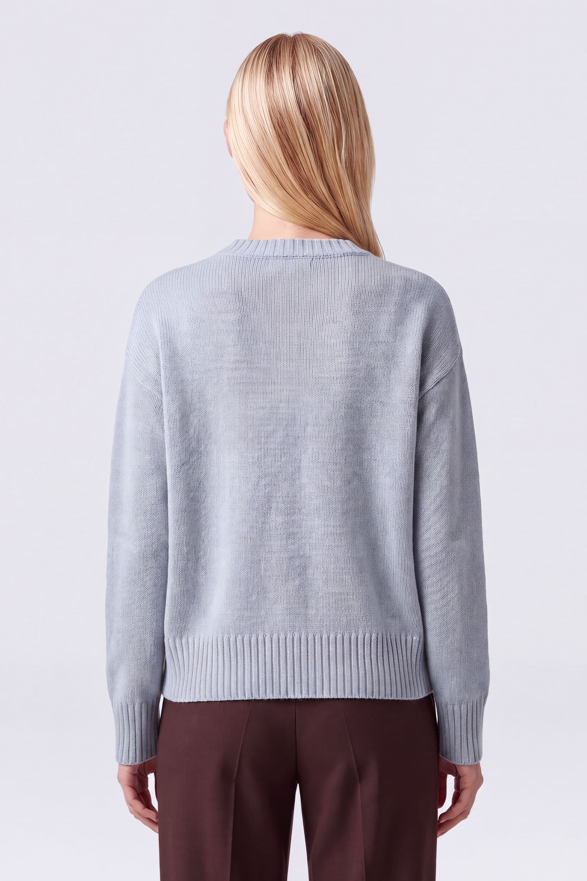 Cashmere Crew Neck Sweater - Image 5