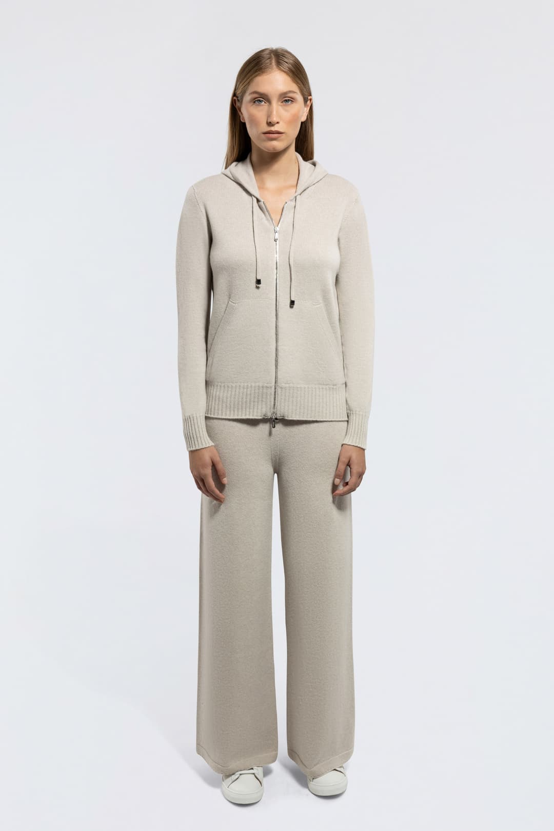 Kaschmir-Kapuzenpullover