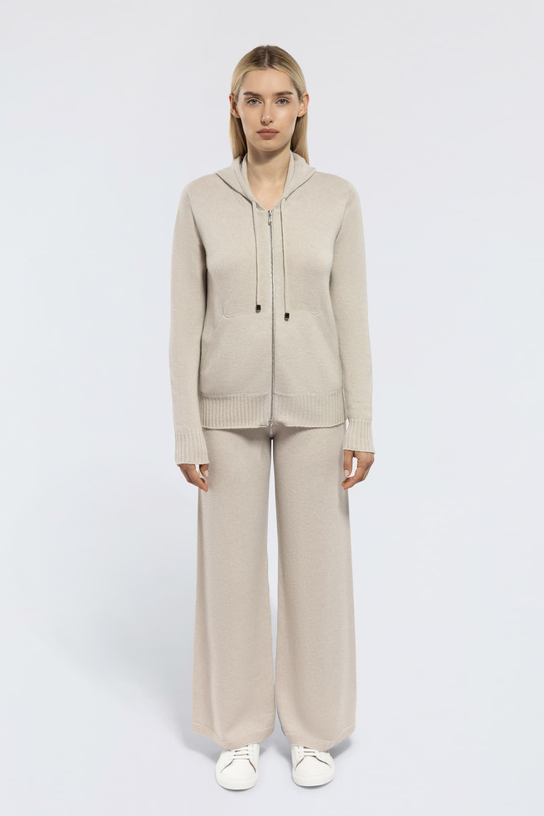 Cashmere Hooded Sweatshirt