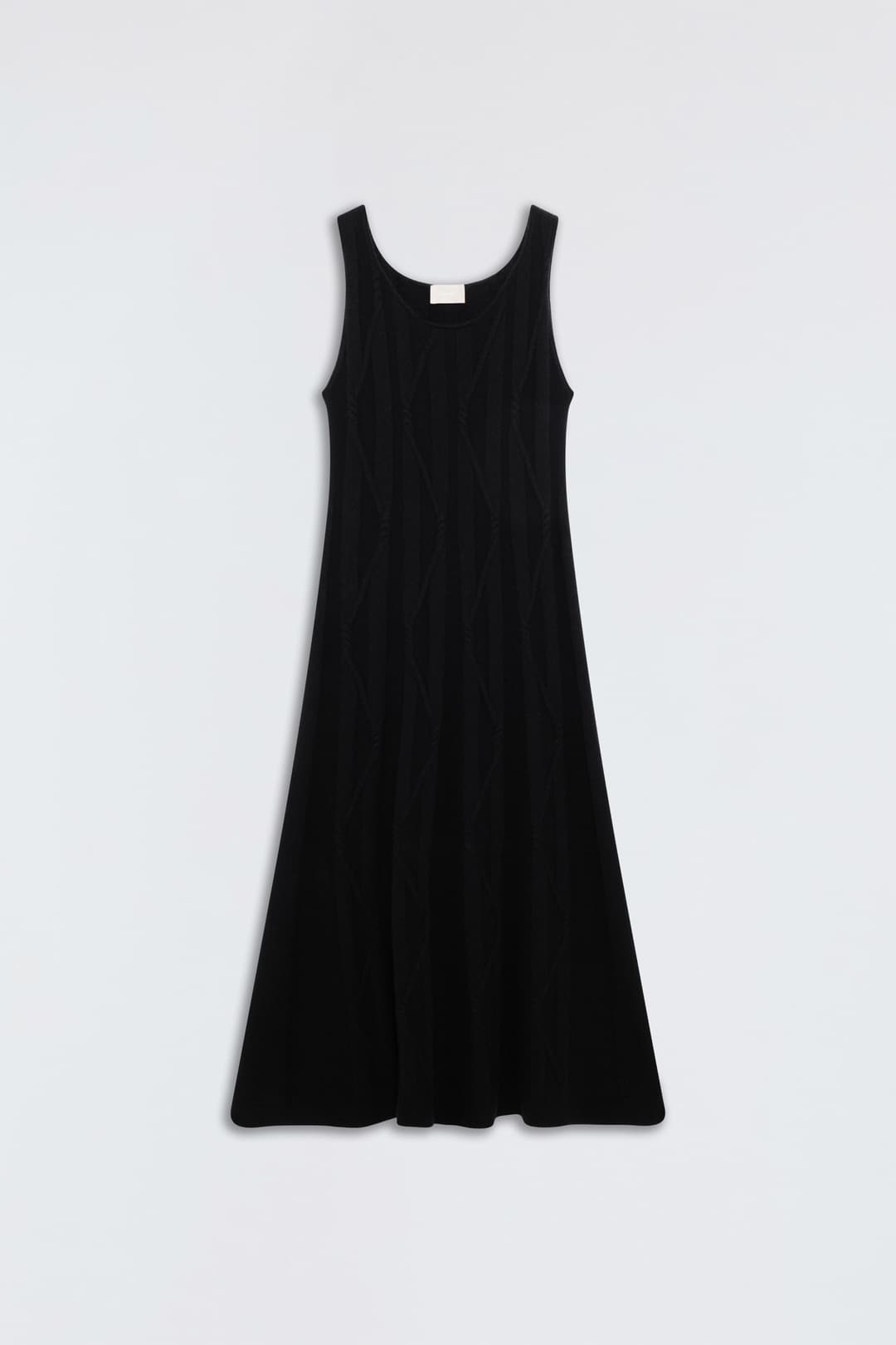 Cable-Knit Cashmere Dress