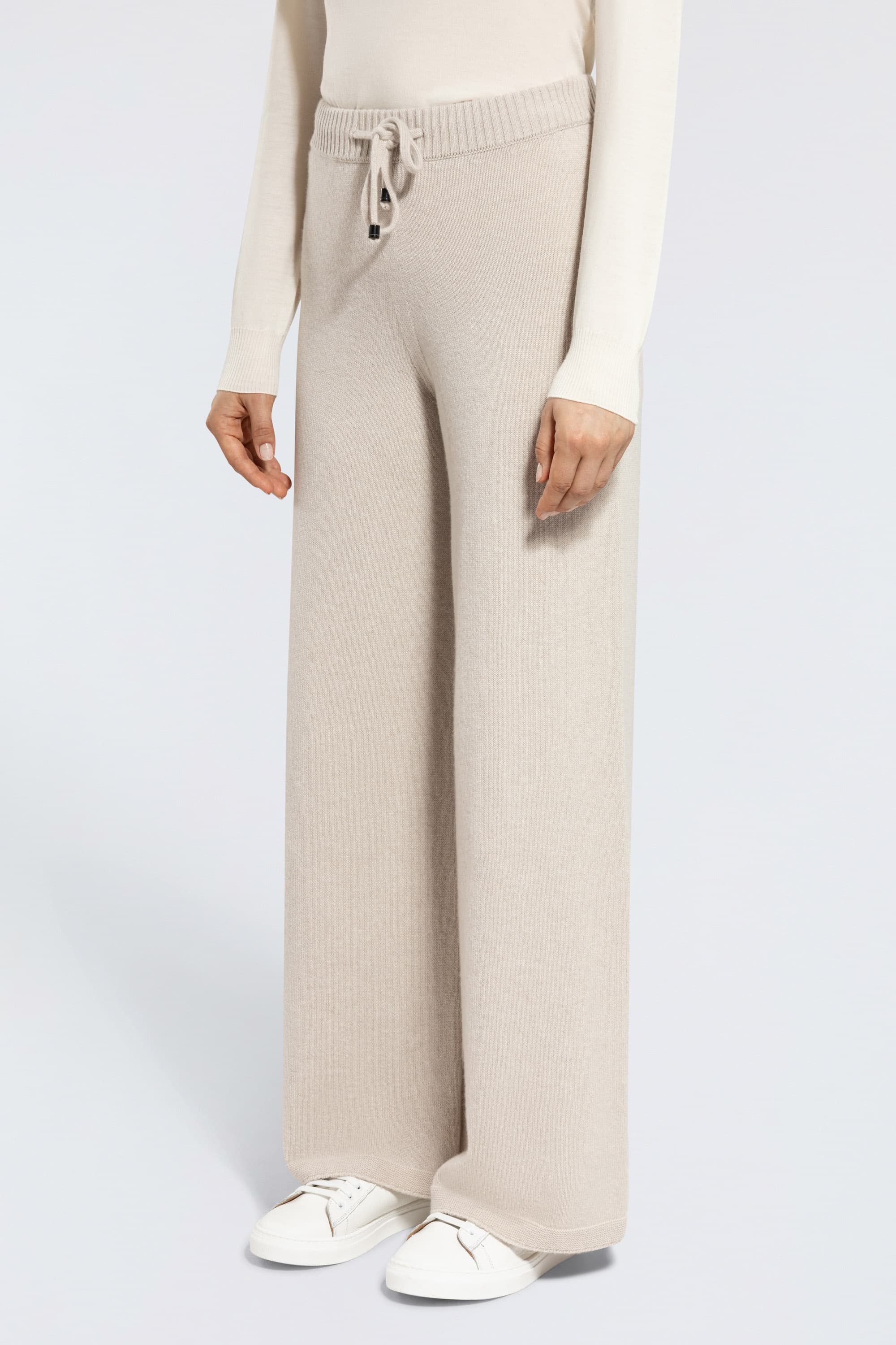 Cashmere Palazzo Trousers - Image 3