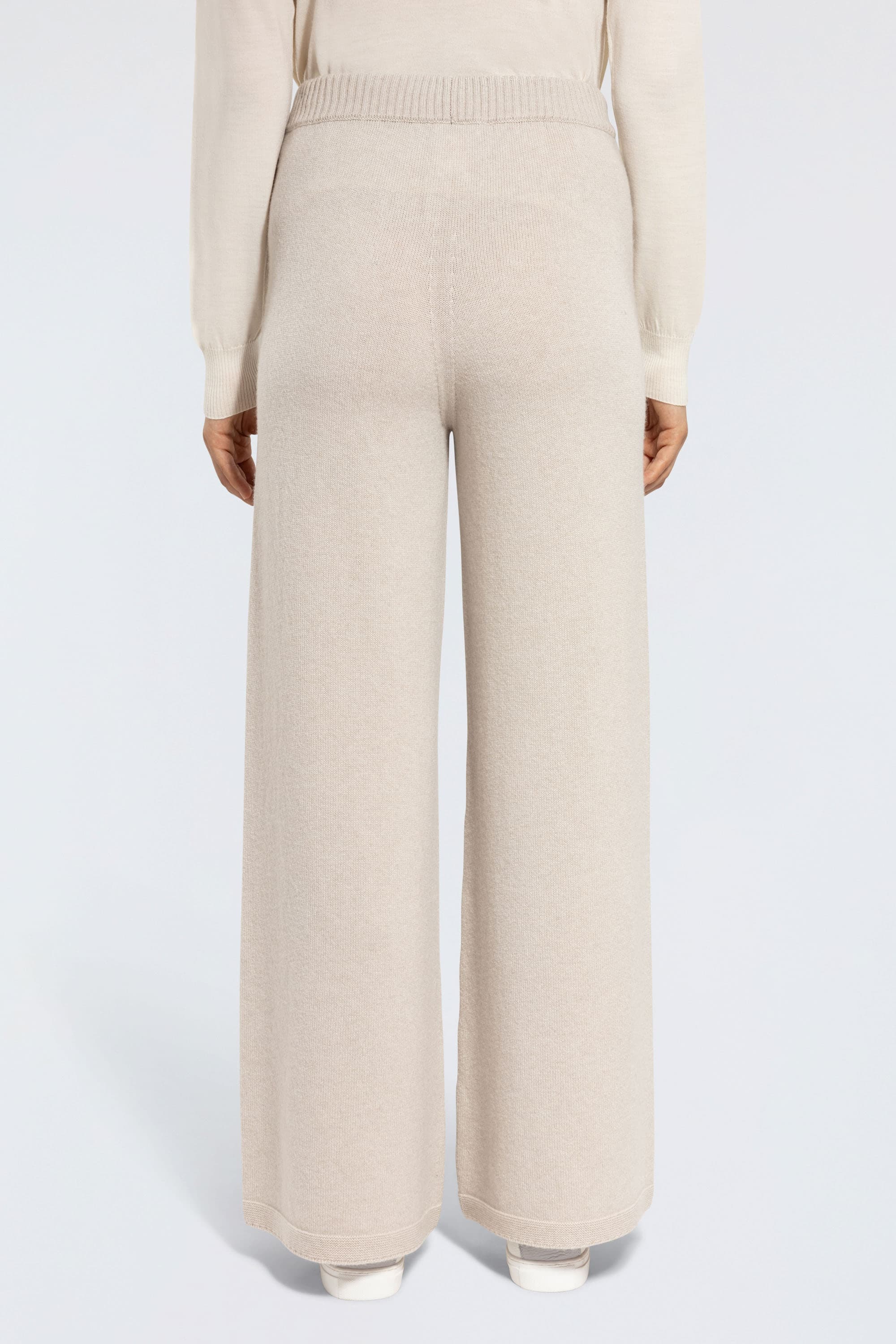 Cashmere Palazzo Trousers - Image 4