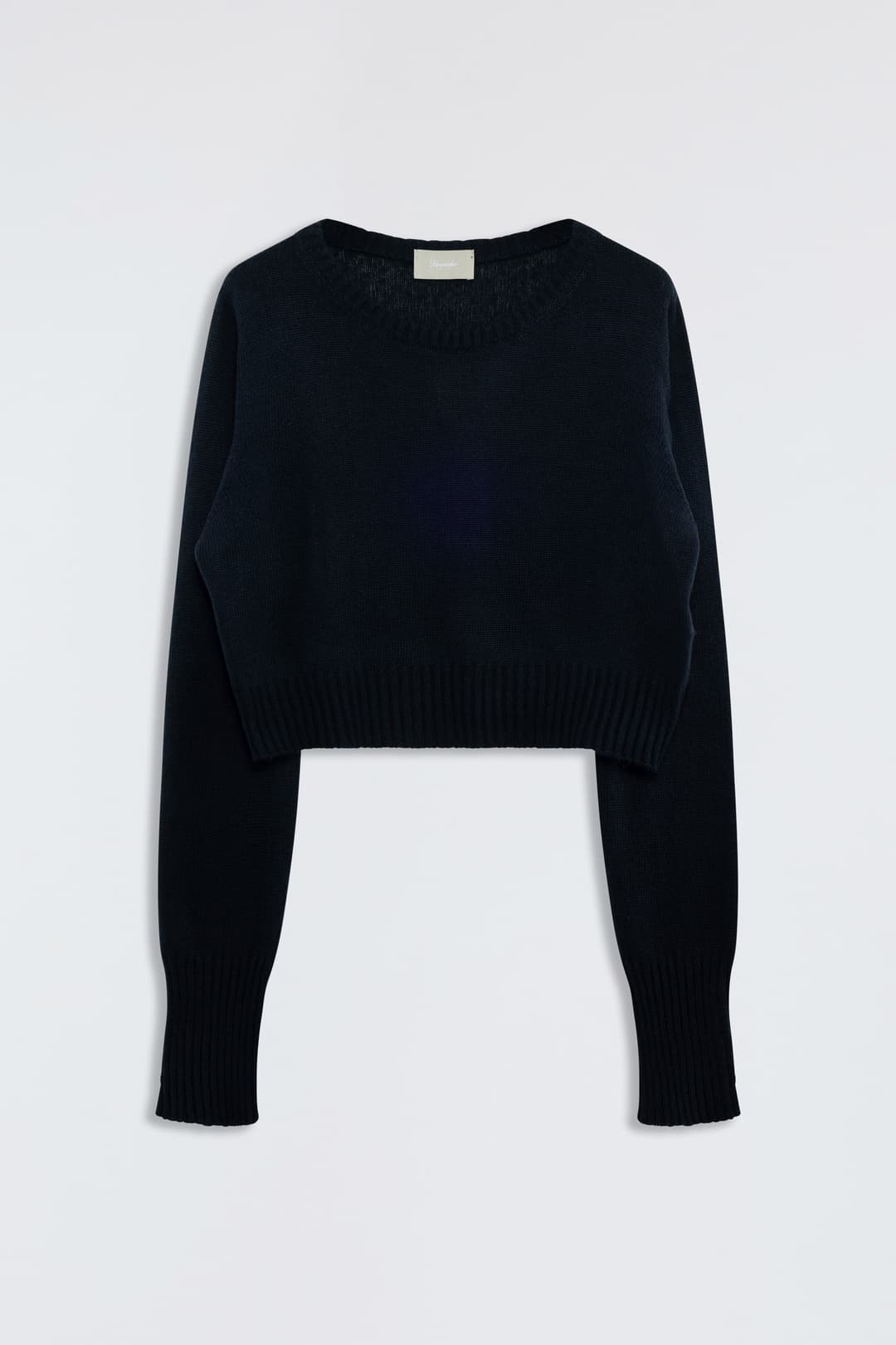 Maglia Crop in Seta