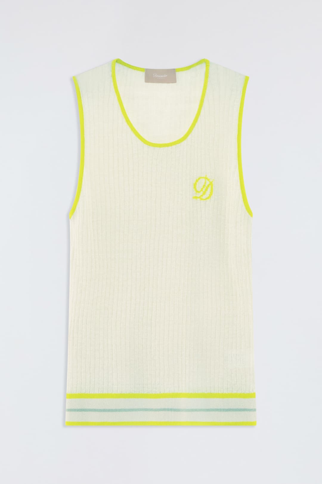 Ribbed Linen Vest