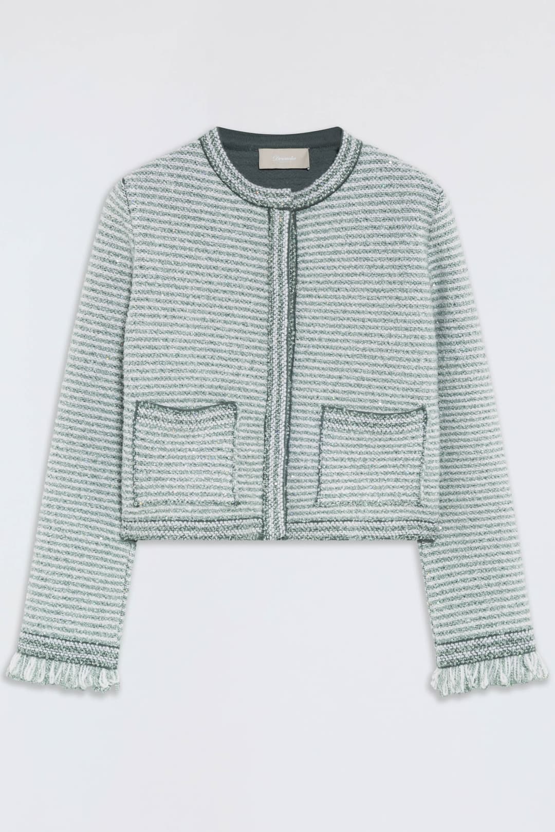 Striped Wool Cardigan