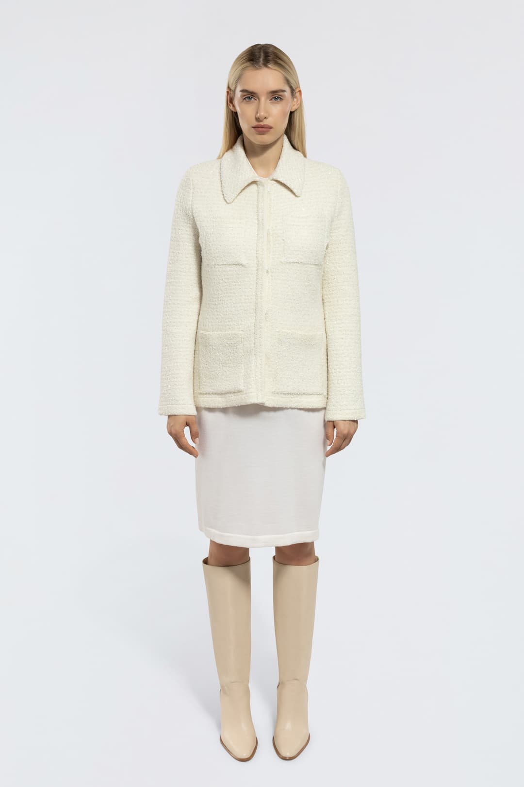 Wool Bouclé Jacket