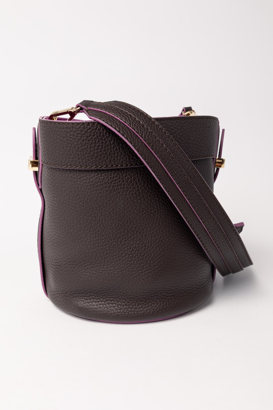 Leather Bucket Bag