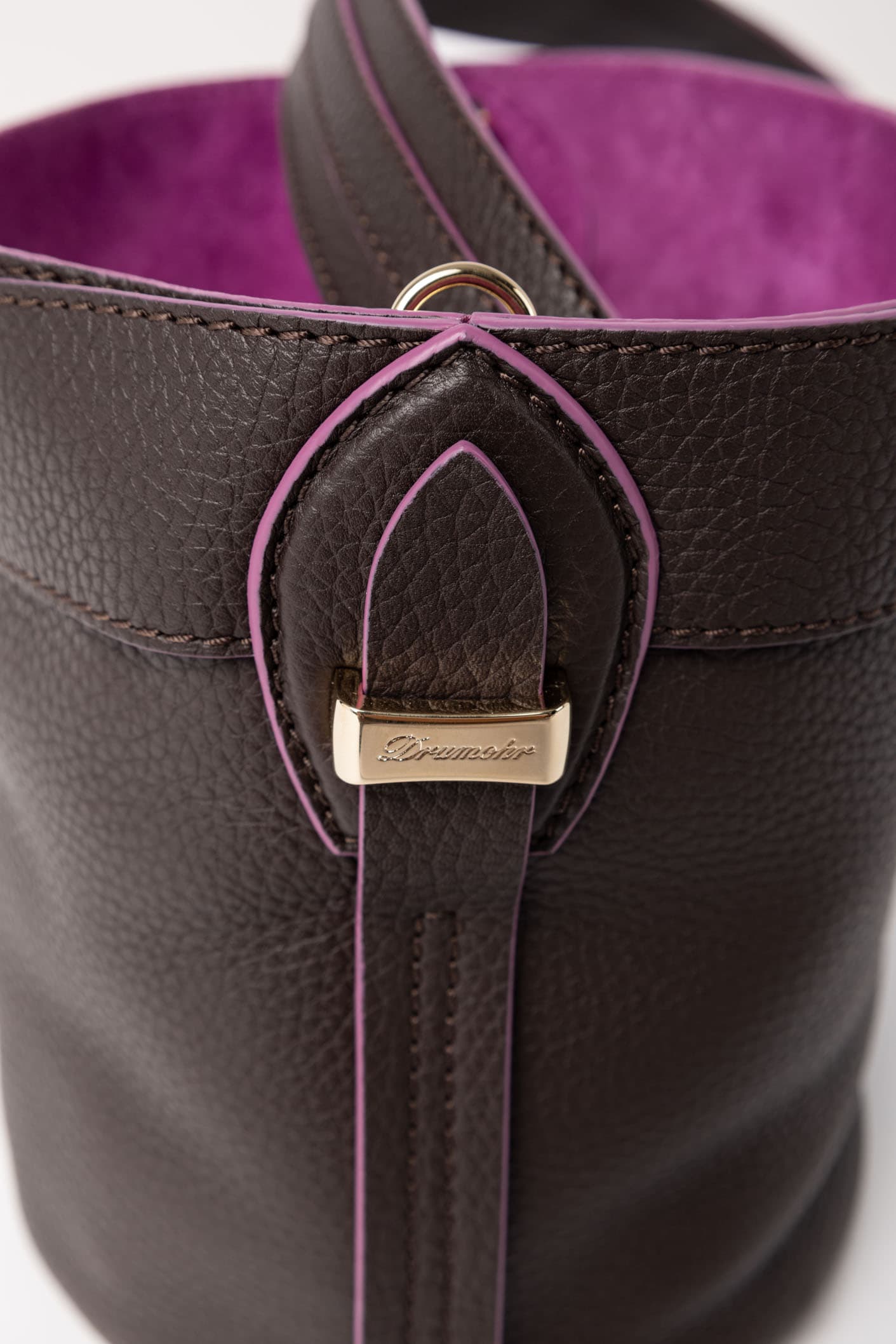 Leather Bucket bag - Image 3