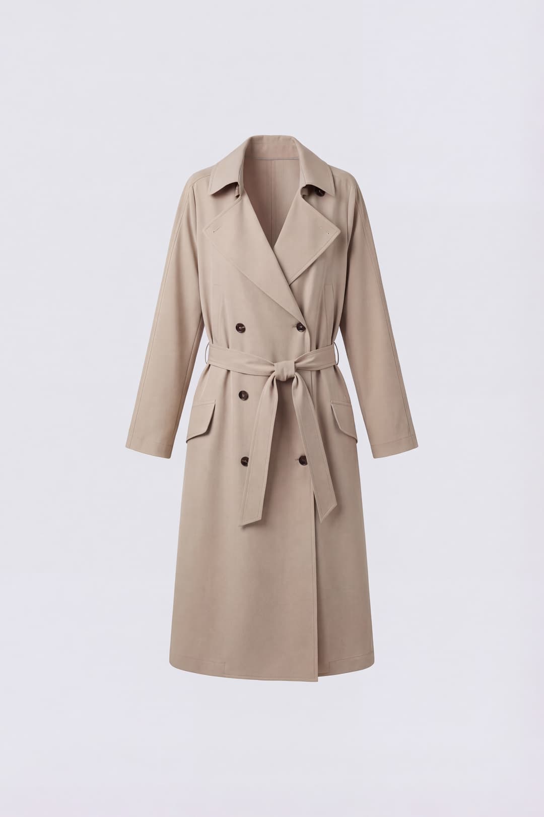 Double-Breasted Trench Coat