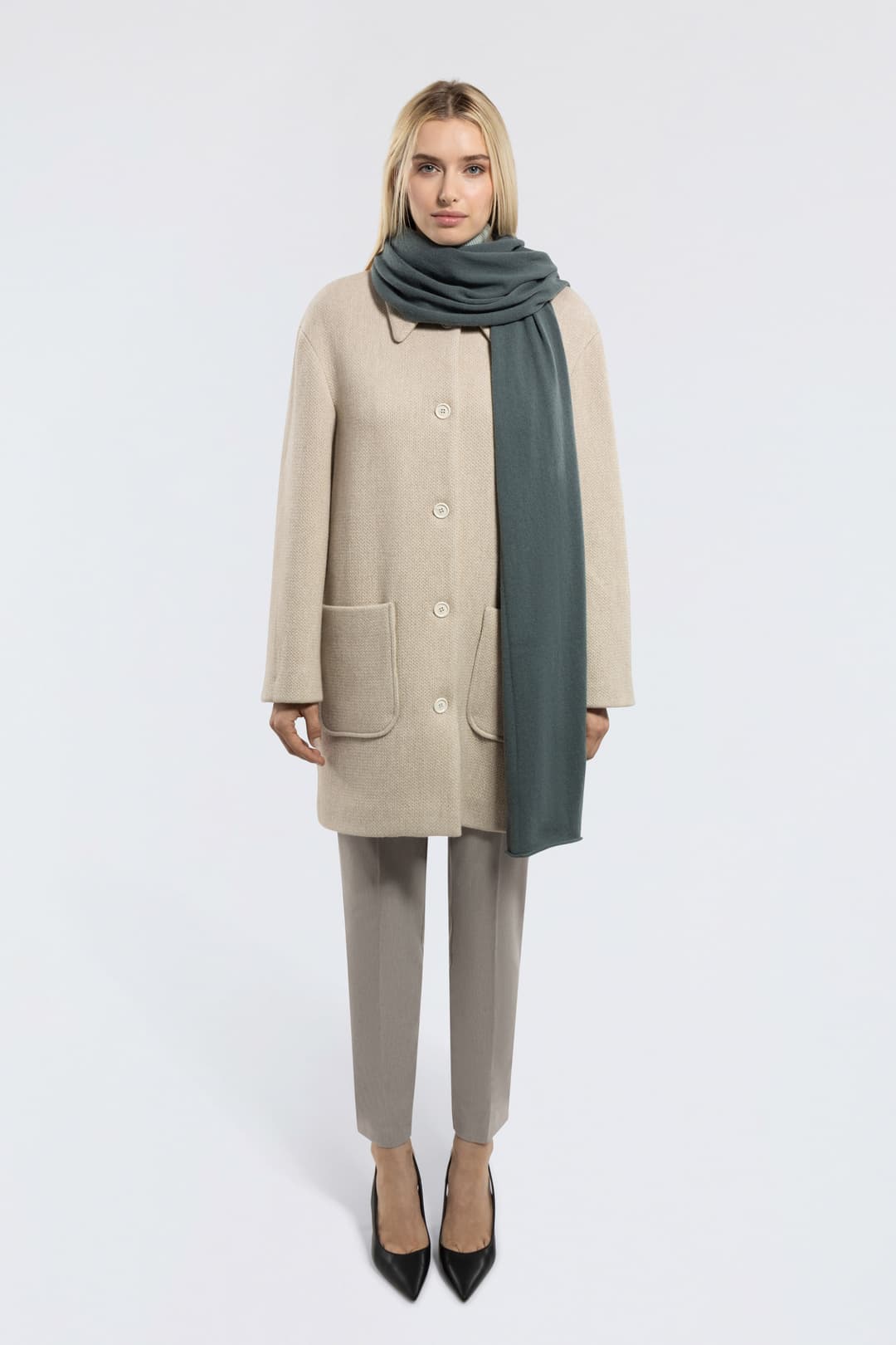 Virgin Wool and Silk Sweater