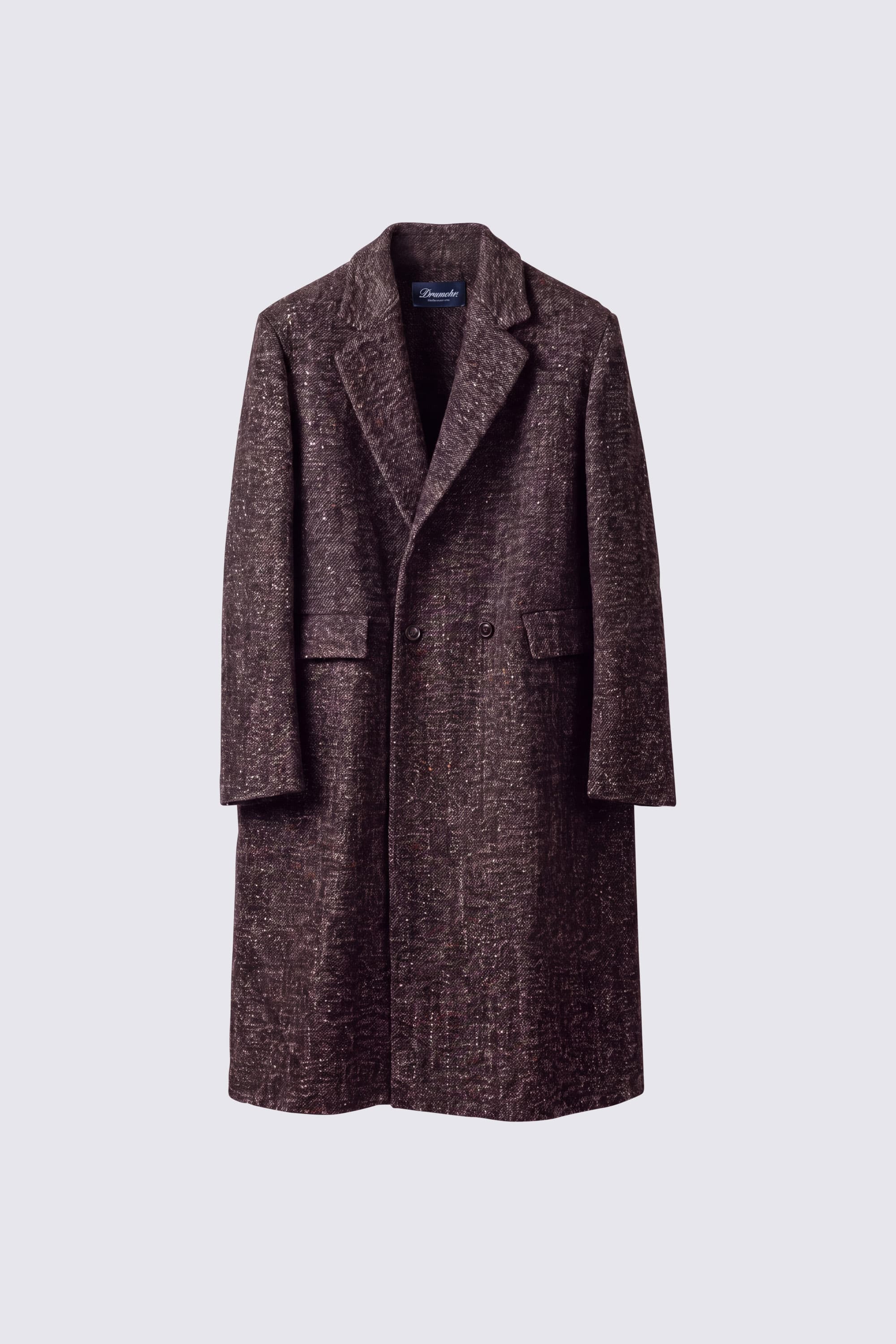Drumohr Textured Wool Coat
