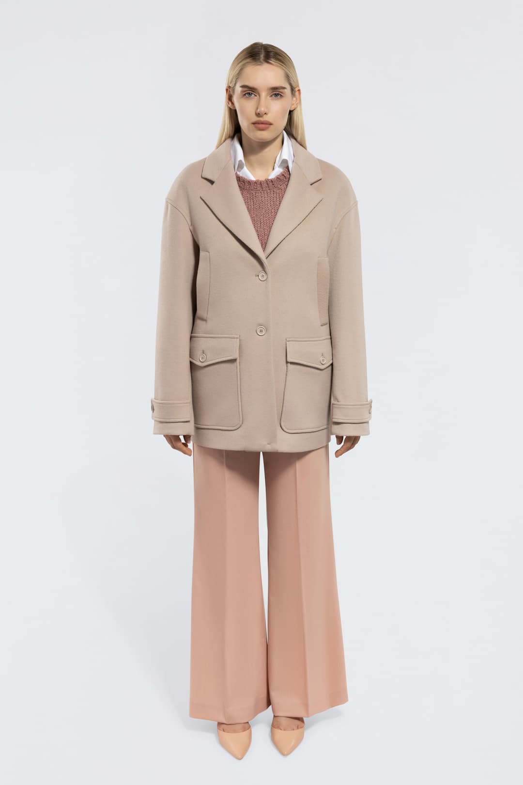 Oversized Wool Jacket
