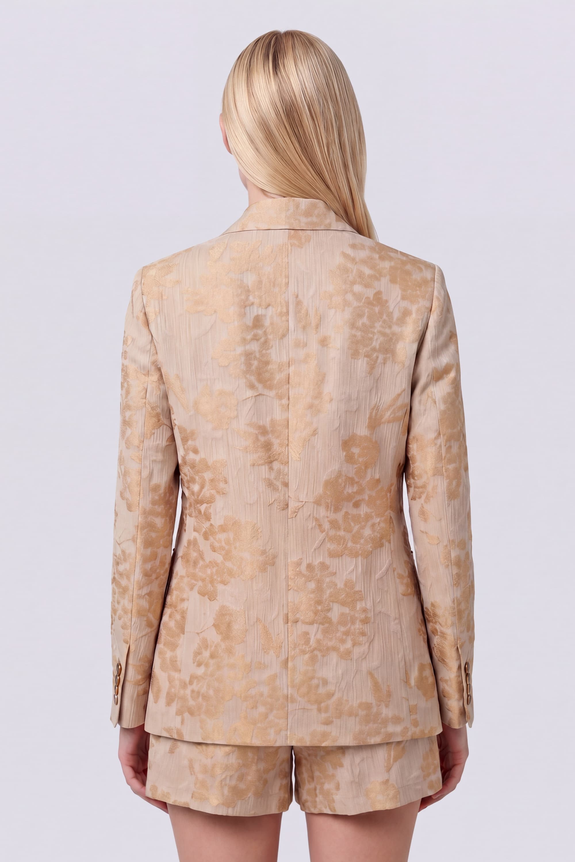 Floral Double-Breasted Blazer - Image 4