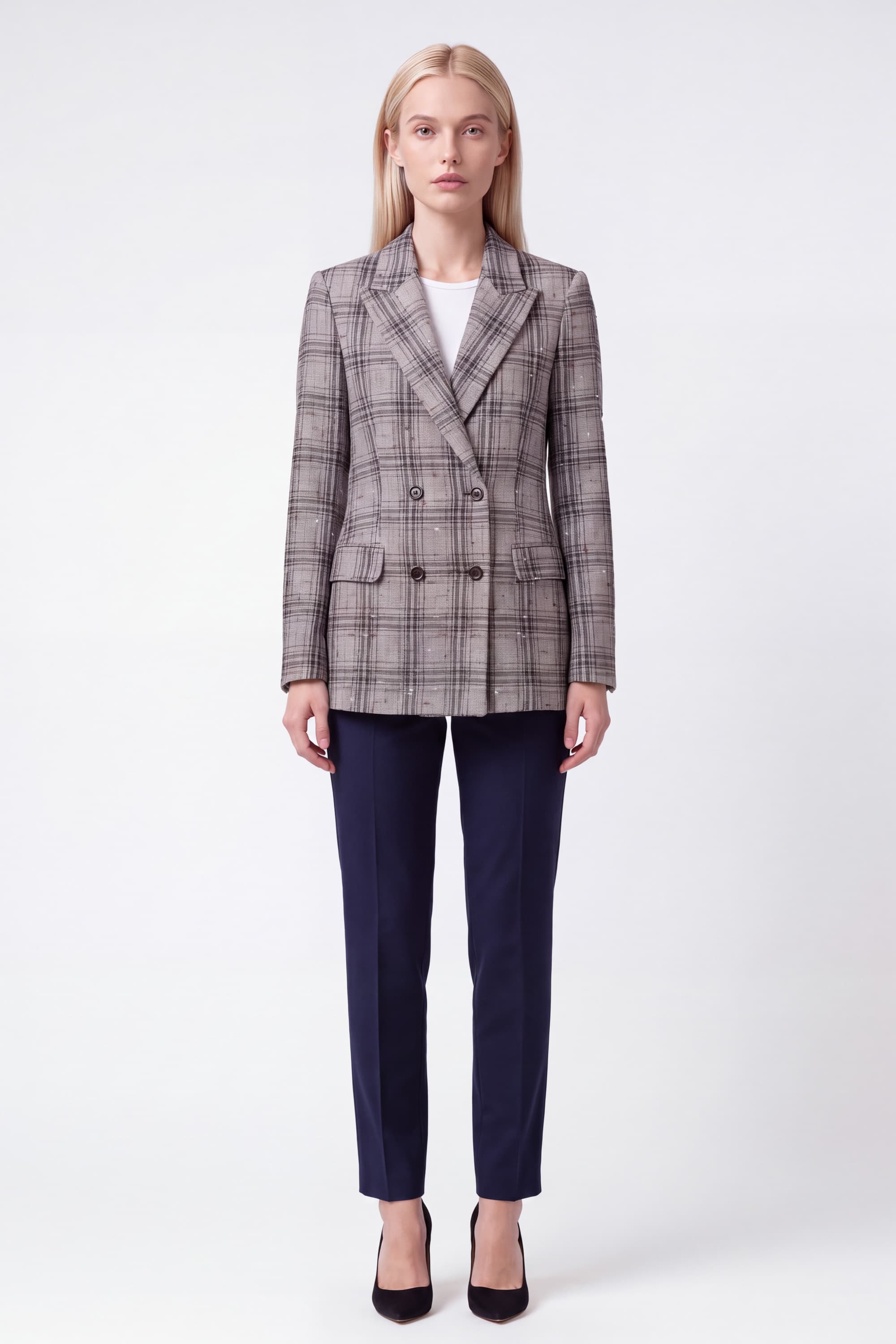 Prince of Wales Wool Jacket - Image 2