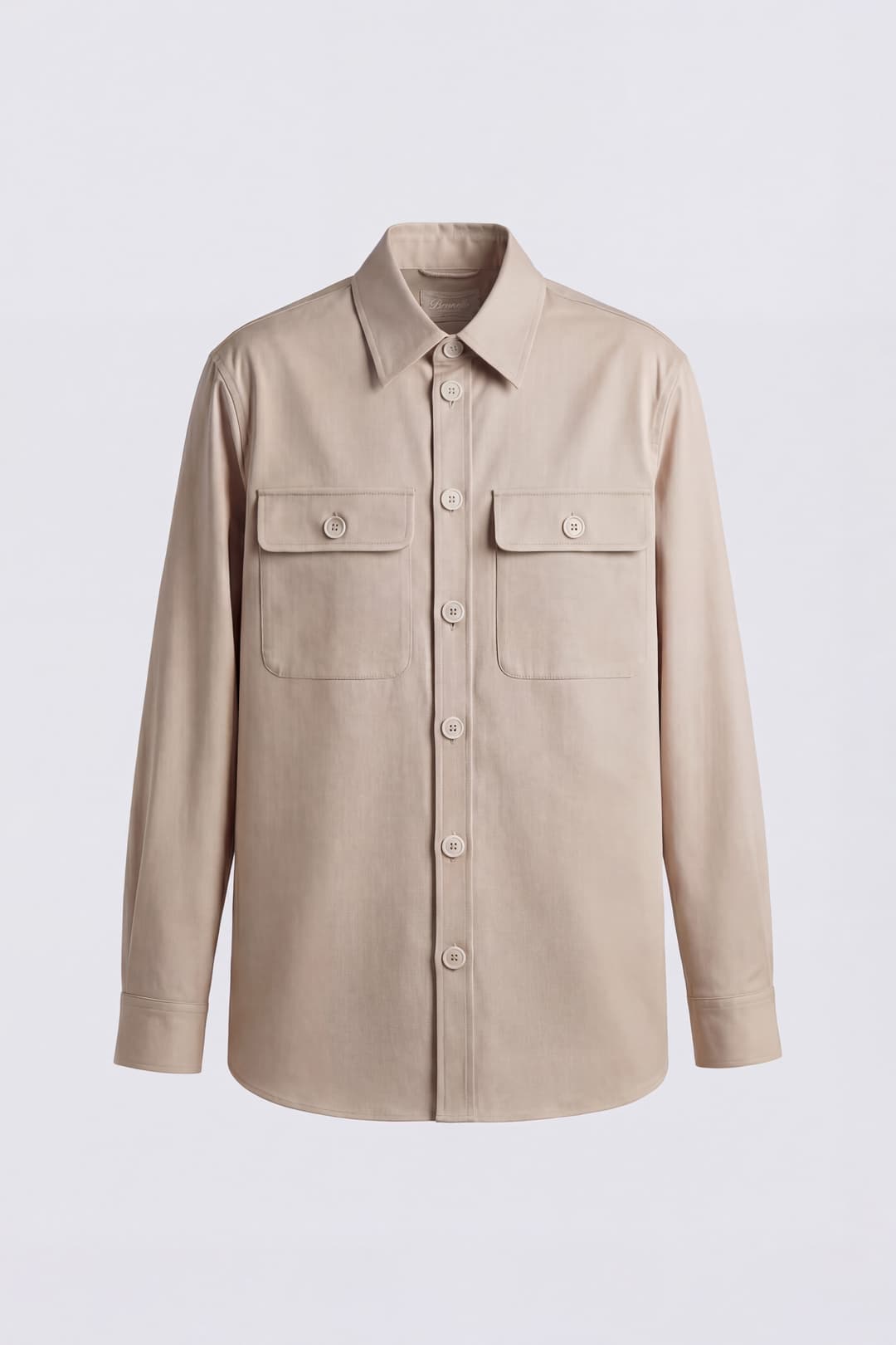 Overshirt in Cotone